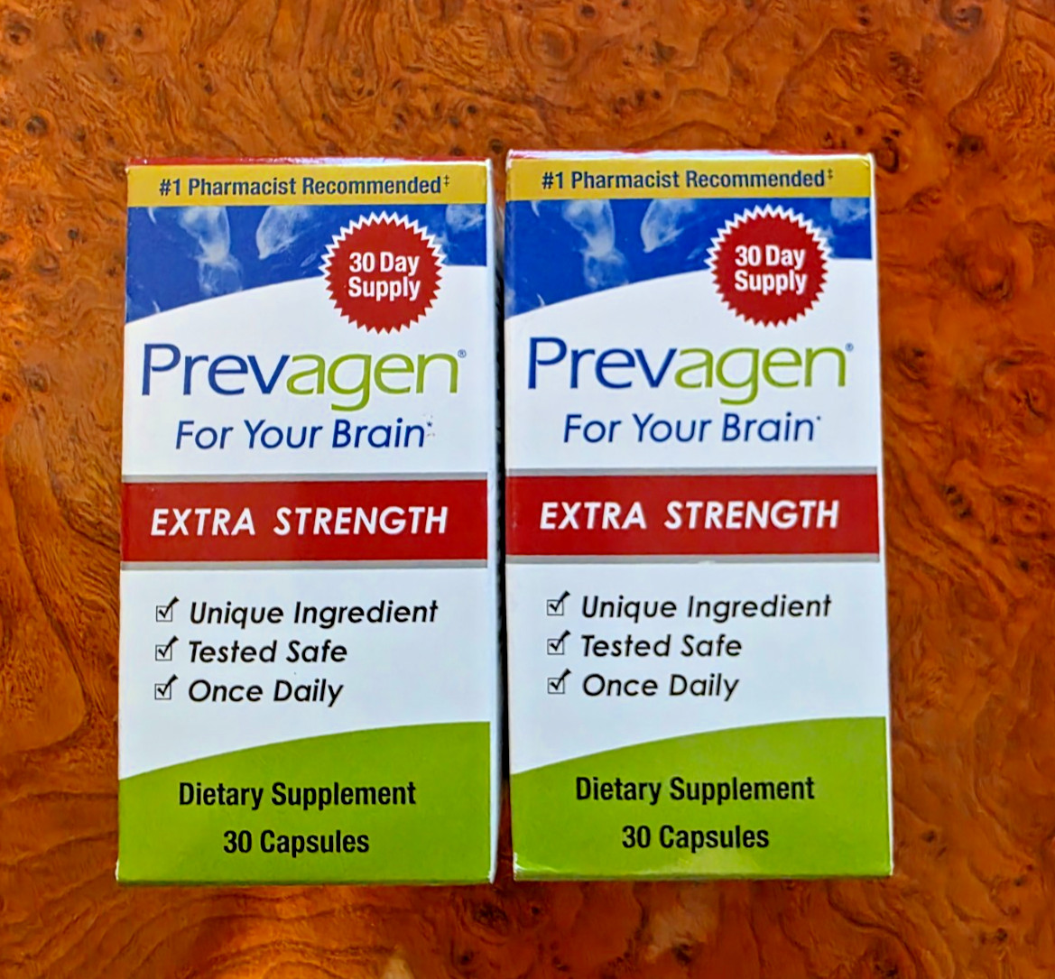 Lot of 2 Prevagen – Extra Strength 30 capsules – total 60 Capsules
