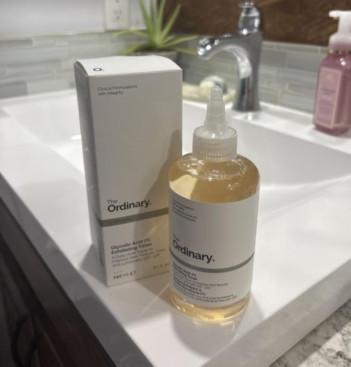NIB Authentic The Ordinary Glycolic Acid 7% Exfoliating&Brightening Toner, 8 oz