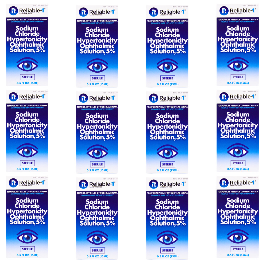 Reliable 1 Sodium Chloride 5% Solution – 12 Pack | Muro 128 / Rugby Alt (6-2027)