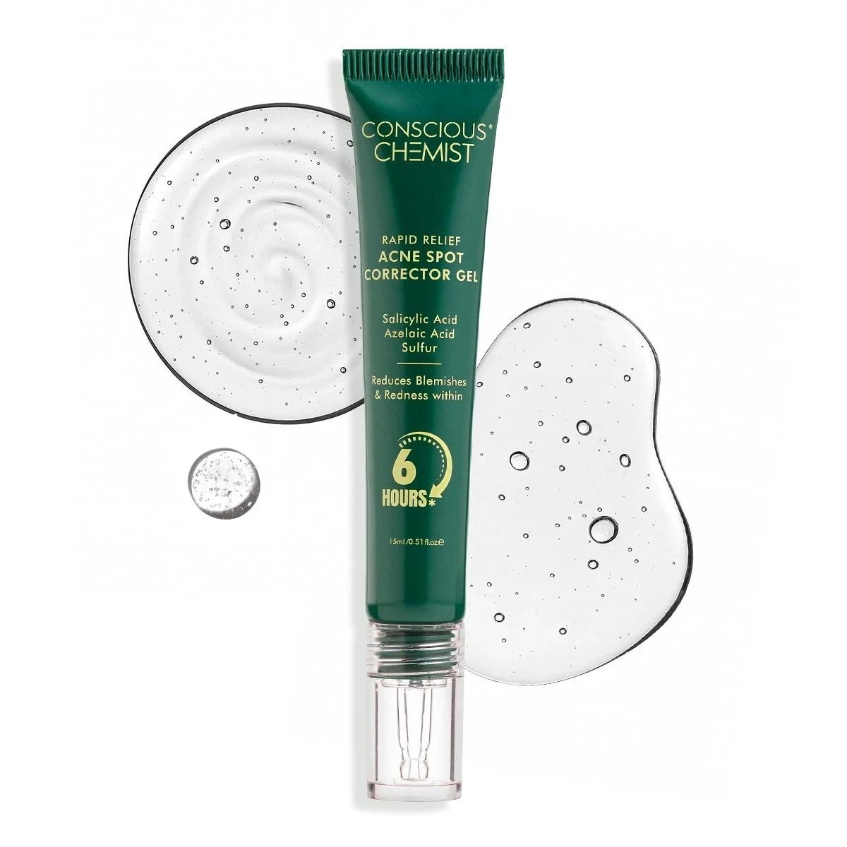 2 x Conscious Chemist Face Care Gel 15ml x 2 | Daily Skincare | Free Shipping