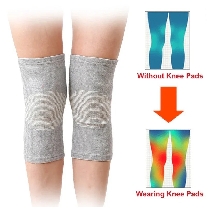 Compression Bamboo Knee Sleeve Support Brace for Pain Relief & Joint Stability
