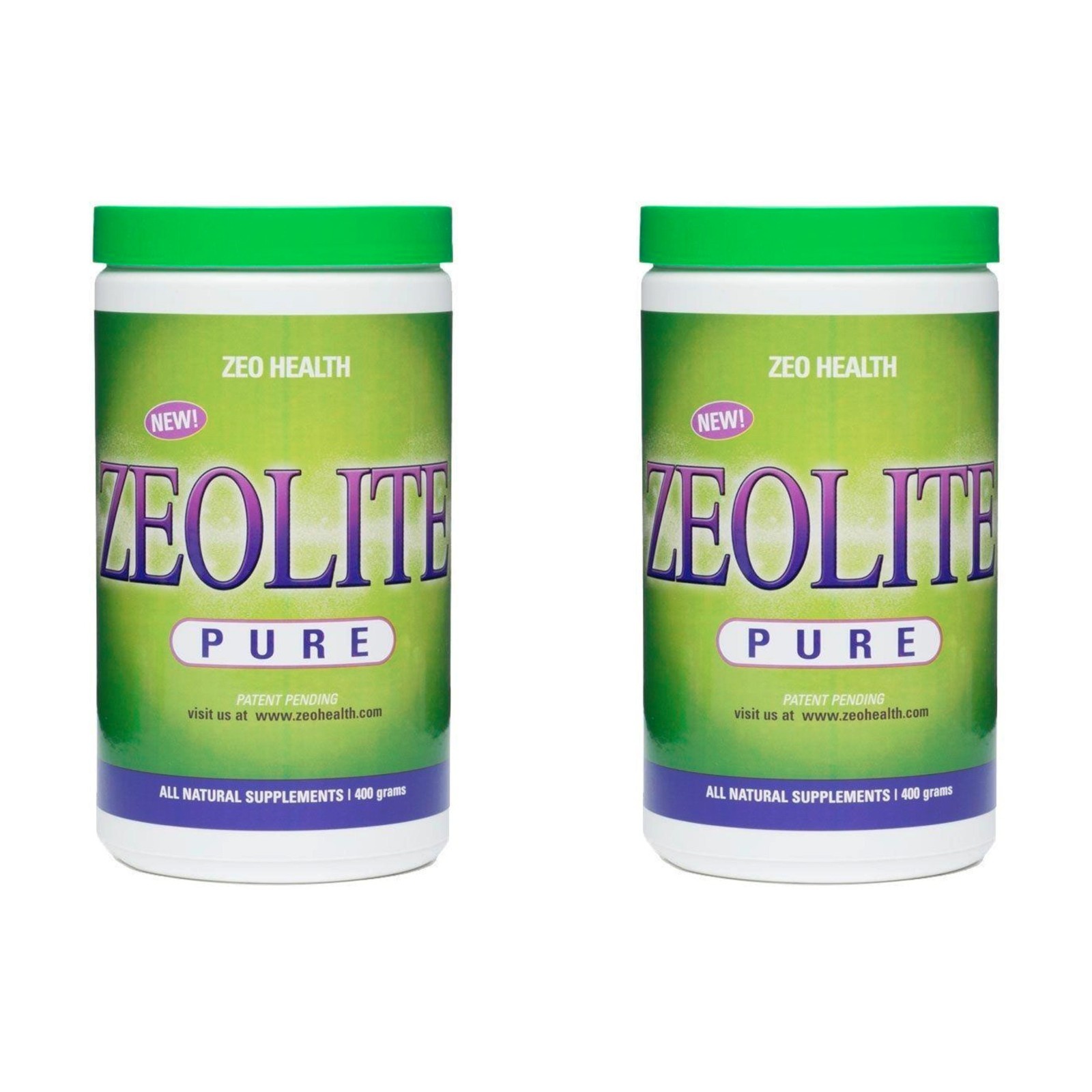 Zeo Health Pure Zeolite Detoxification Powder Pack of 2 – FREE Priority Shipping