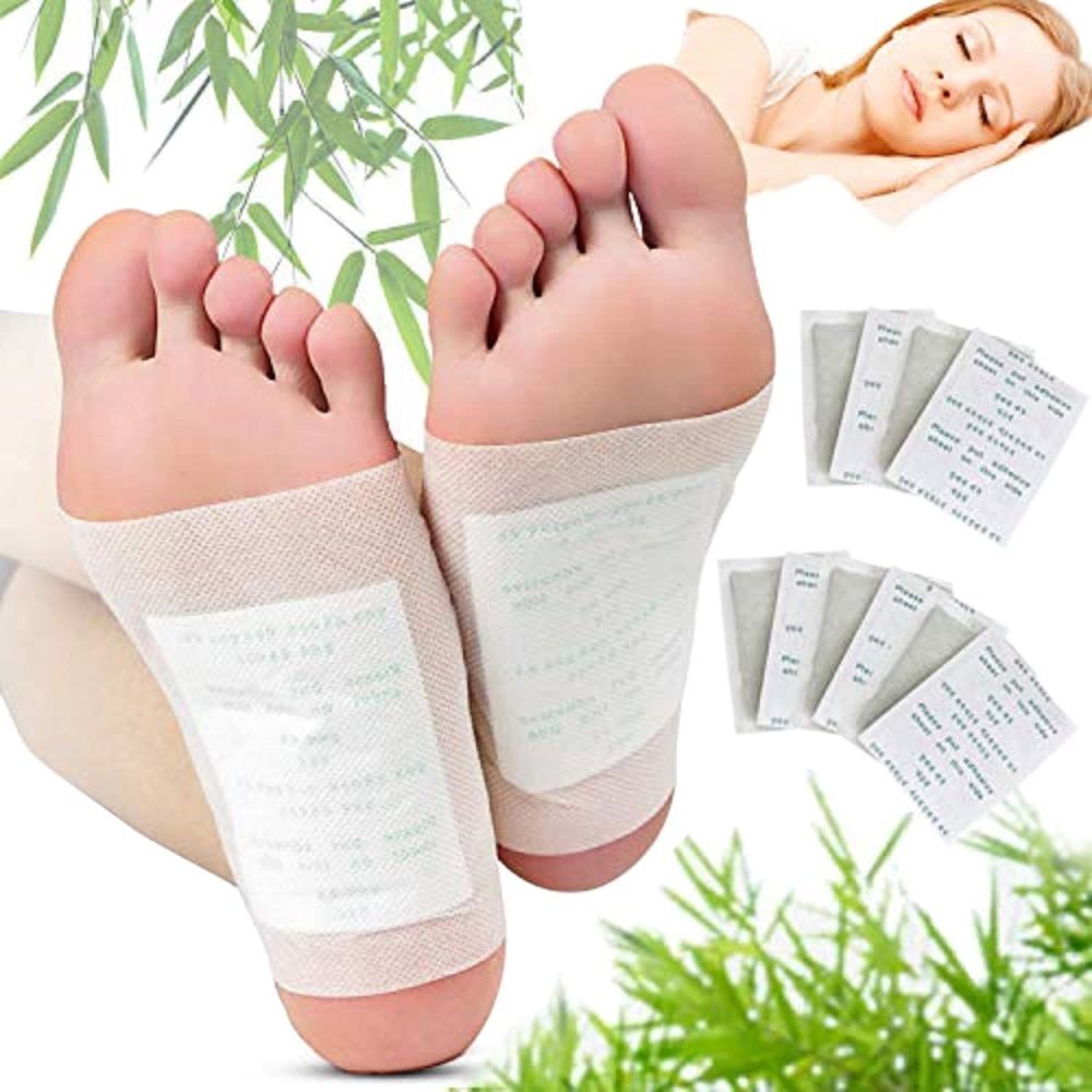 300PCS Detox Foot Patches Pads Body Toxins Feet Slimming Deep Cleansing Herbal