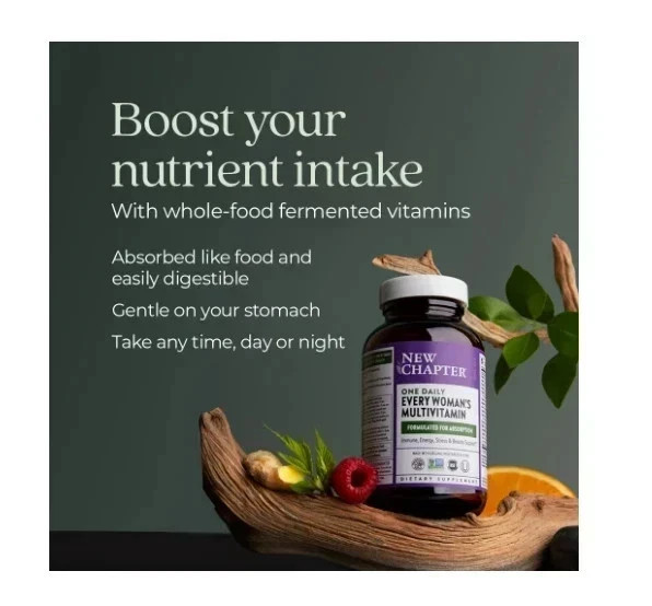 New Chapter Every Woman’s One Daily 55+ Multivitamin 72 Count