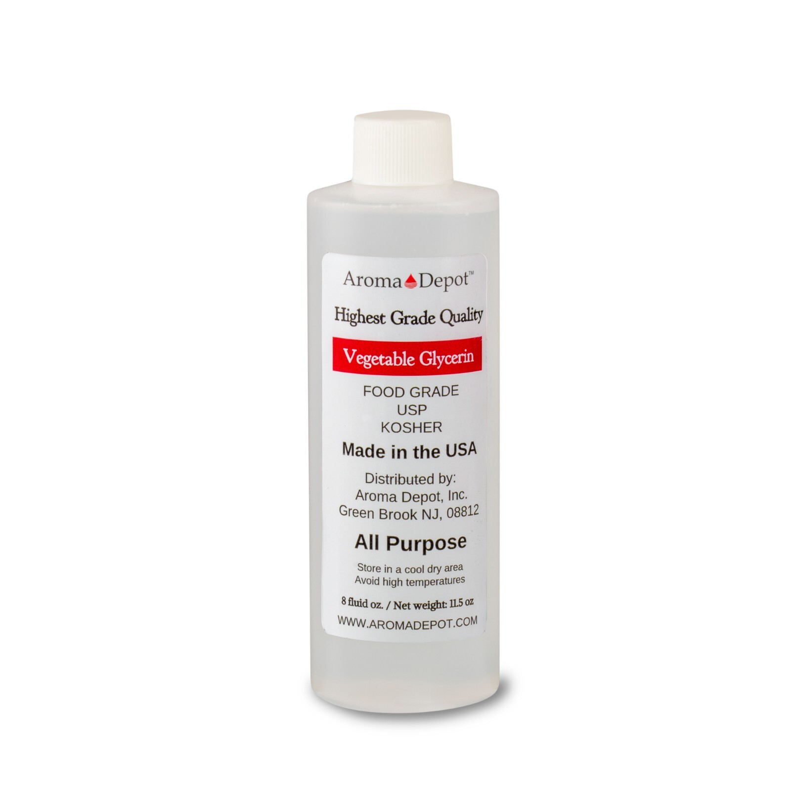 Vegetable Glycerin Non GMO 99.9% USP Kosher Pure VG Food Grade USP