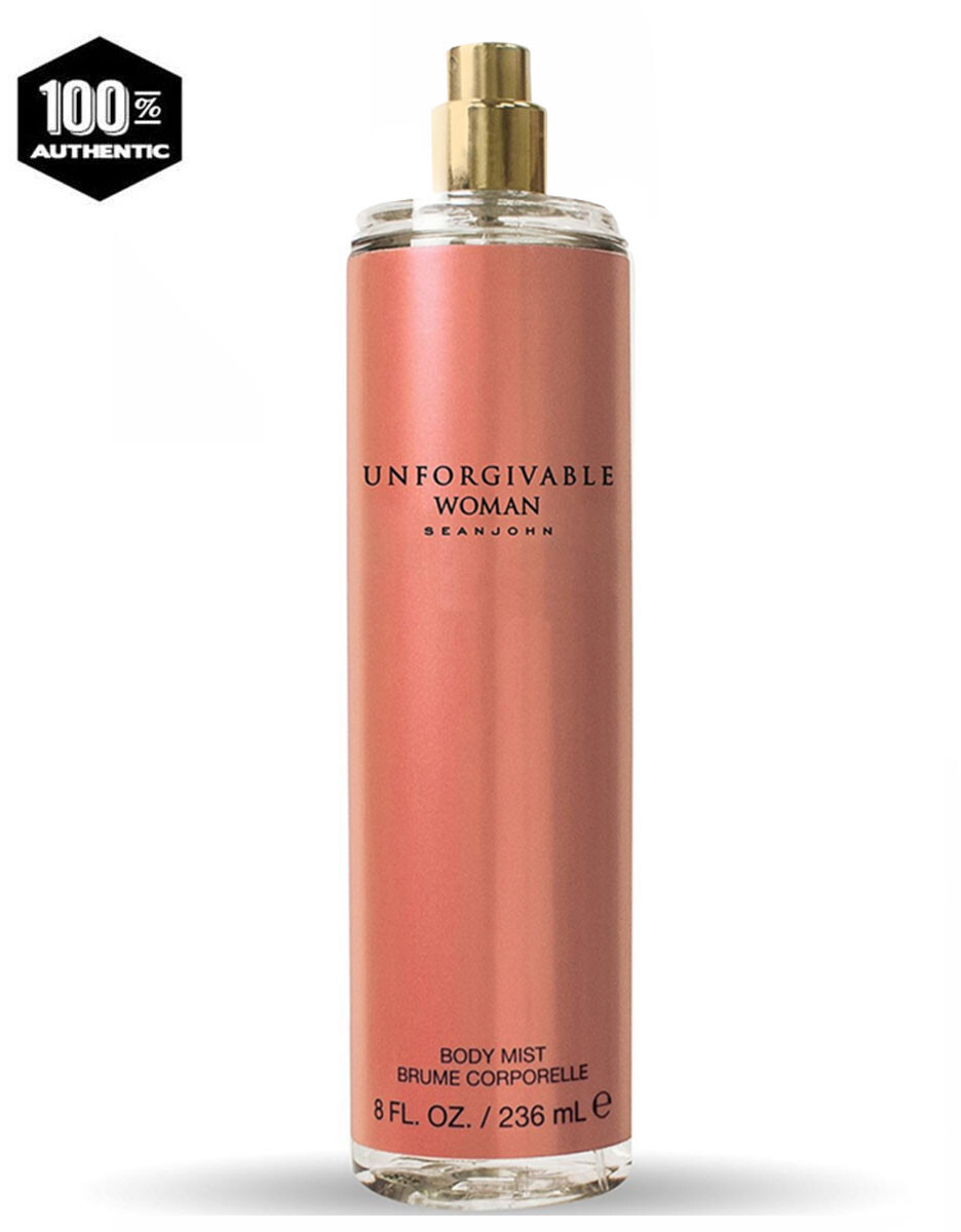 Unforgivable Woman by Sean John 8.0 oz / 236 ml Body Mist Spray- NO CAP