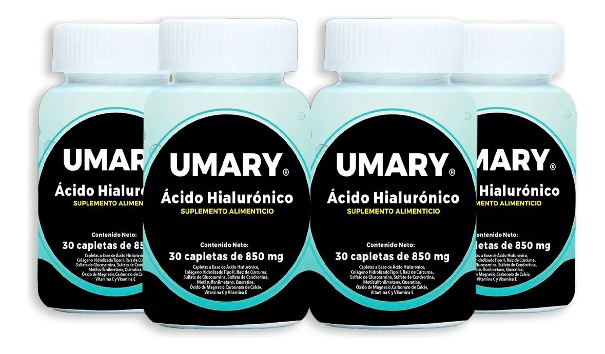 4 PK | Hyaluronic Acid 30 Caplets 850mg | FREE SHIPPING