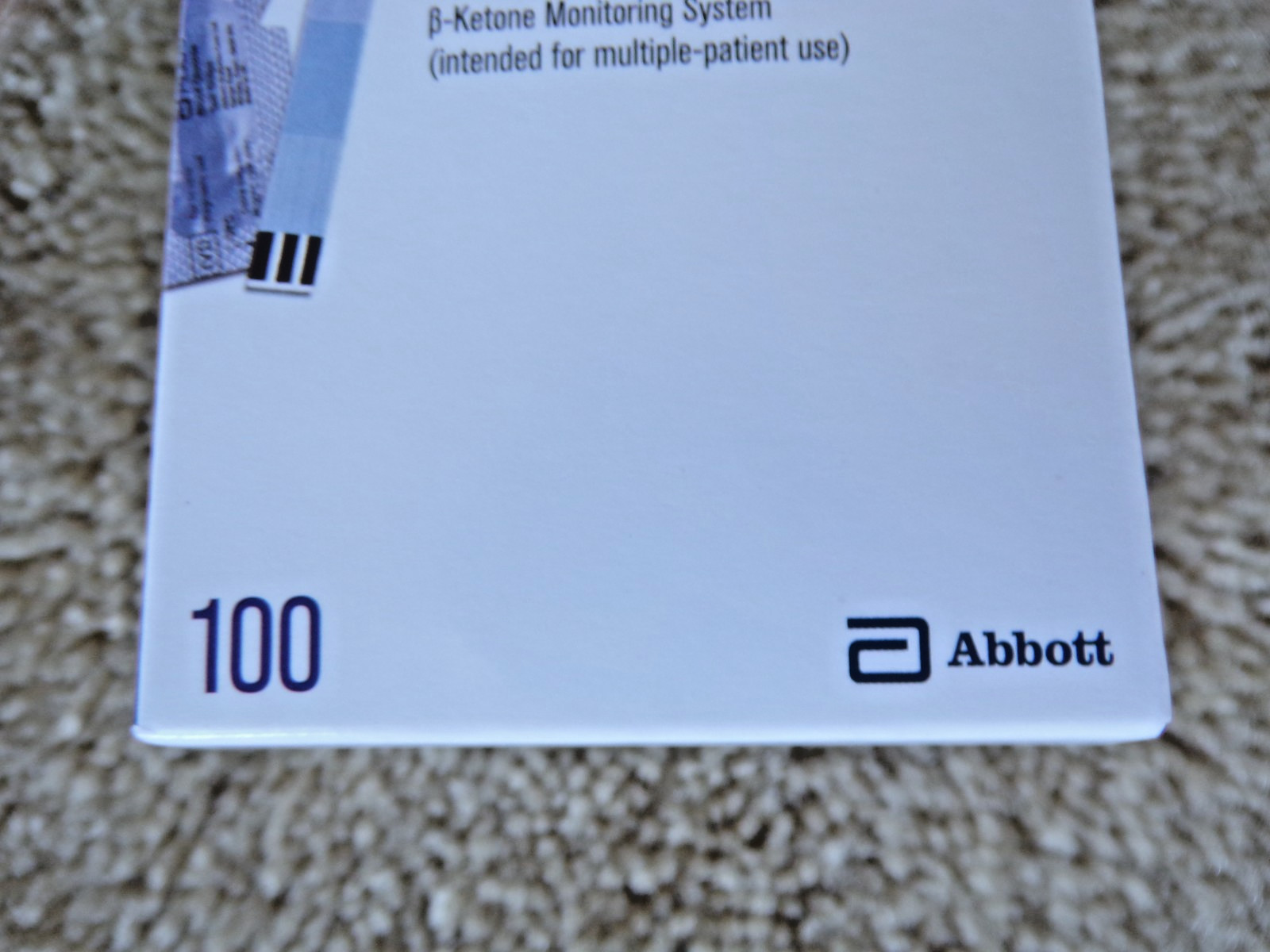 Abbott FreeStyle Precision Pro – 100 Test Strips Exp 02/28/2027 @h7
