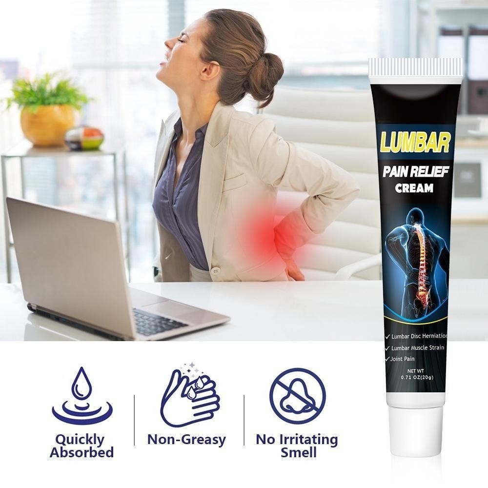Back Pain Ointment Lumbar Muscle Relief Cream Arthritis Joint Leg Soreness