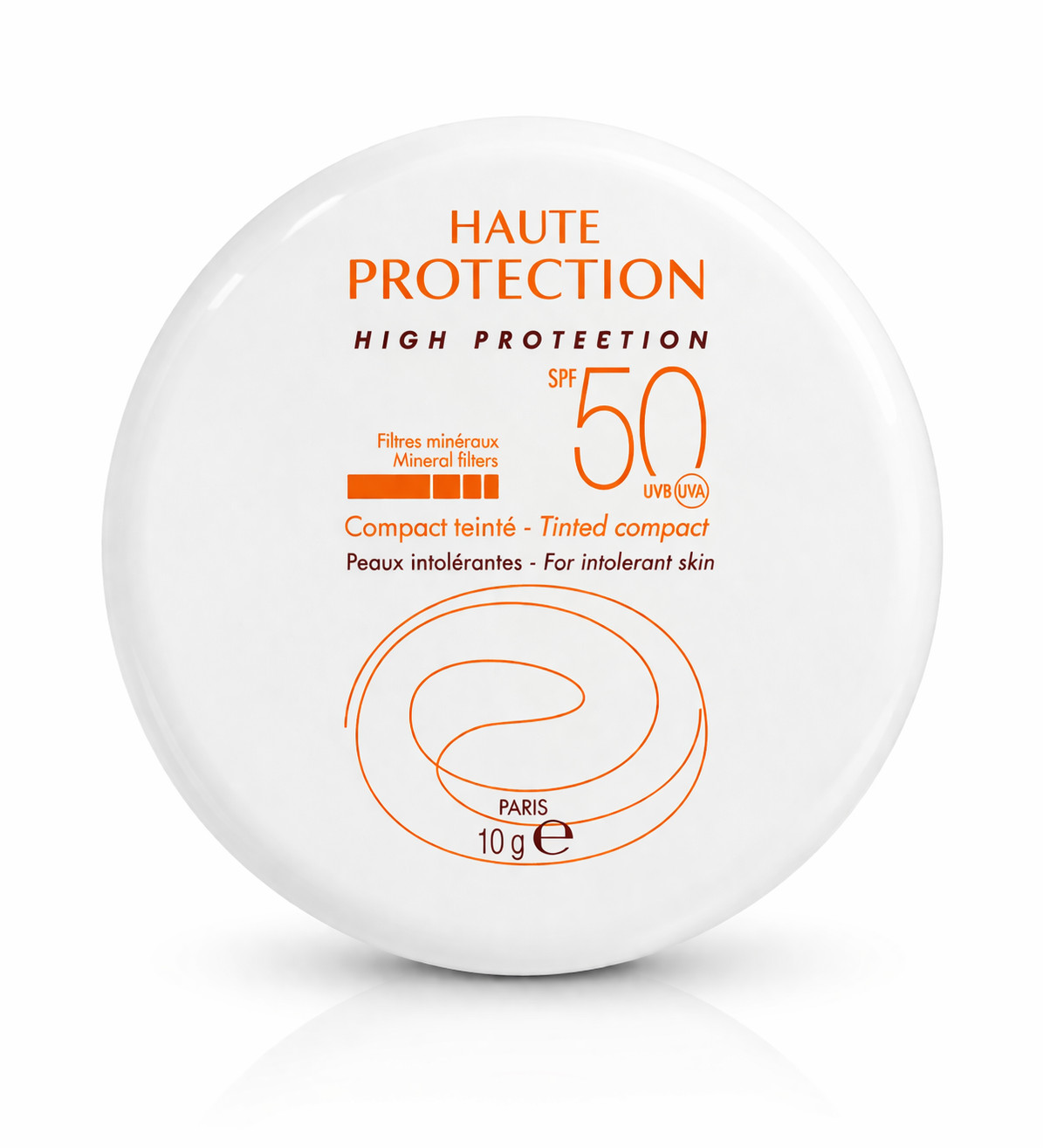 Avene High Protection Tinted Compact SPF 50 Sable Beige – 0.3 Oz