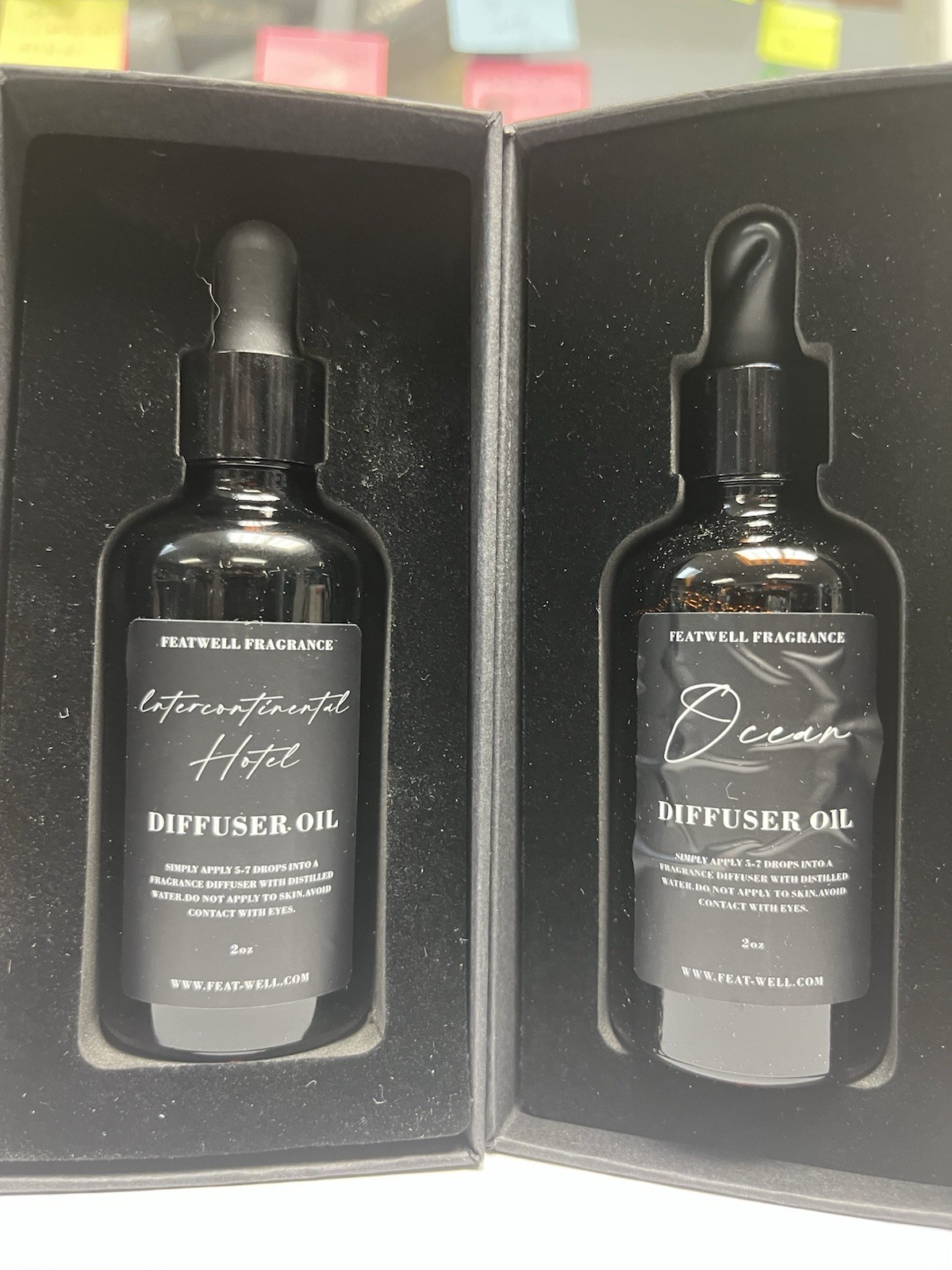 (2 bottles) Ocean & InterContinental Hotel Scent Essential Oil for Diffusers