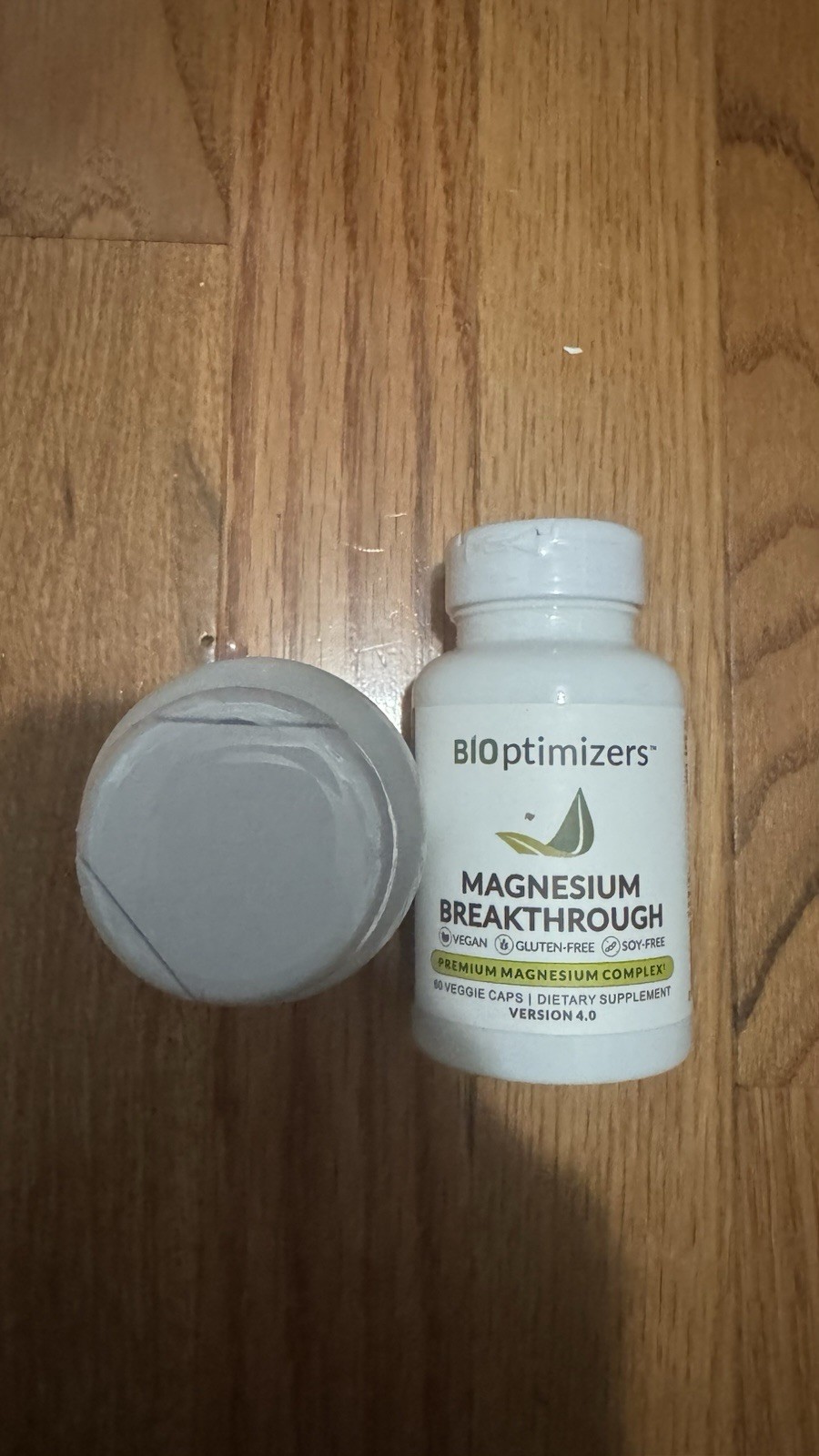 2 Pack- Bioptimizers Magnesium Breakthrough all 7 forms, essential 60 capsules