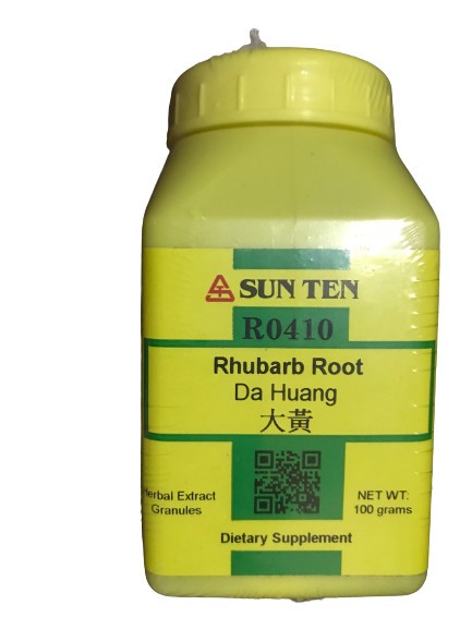 Sun Ten – Rhubarb Root / Da Hang / 大黃 Concentrated Granules 100g