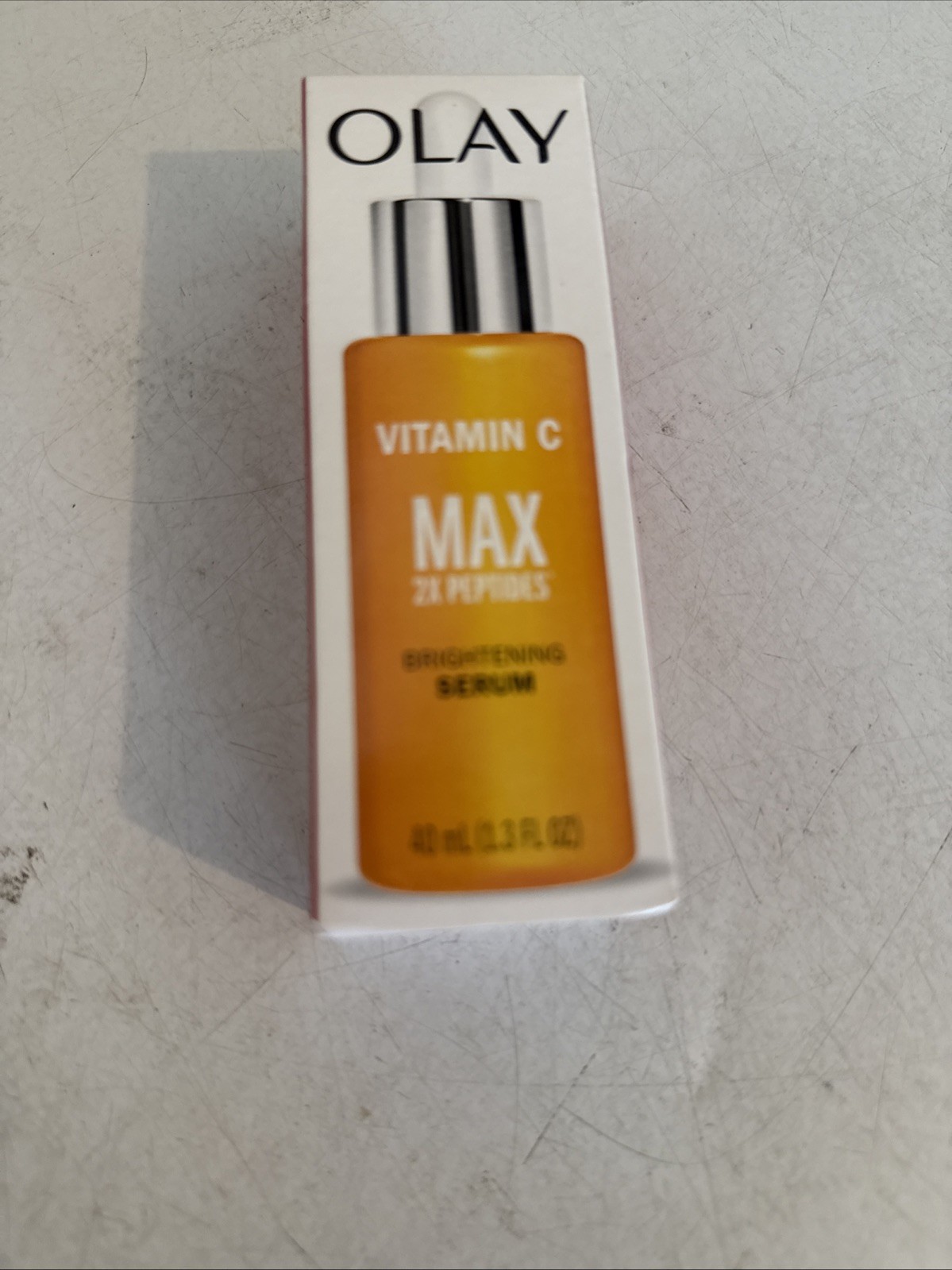OLAY Vitamin C MAX 2X Peptides Brightening Serum – 1.3 FL OZ (40mL) – New!