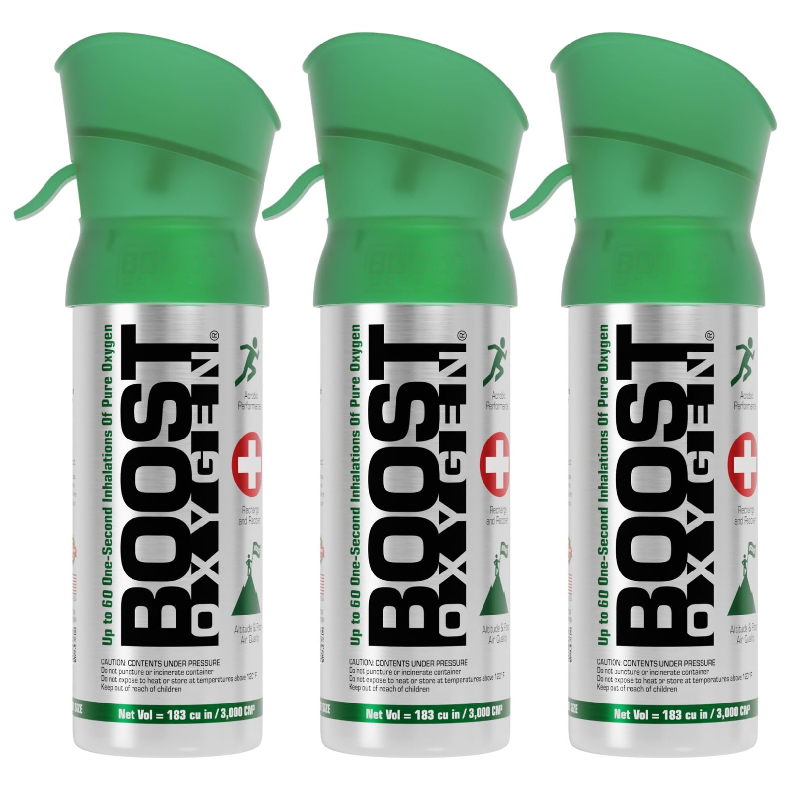 Boost Oxygen Pocket Size Natural 3L Canister | Respiratory Support for Aerobi…