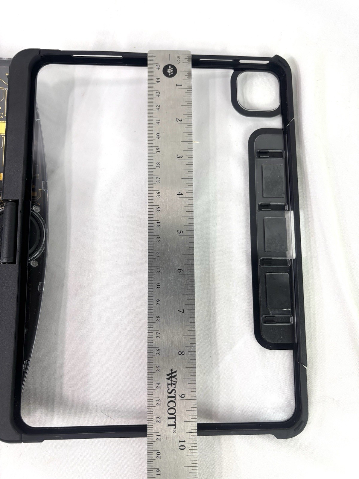 Clear Keyboard Case for iPad Pro 11” (M4/M5 2024/2025) Color Backlit 360