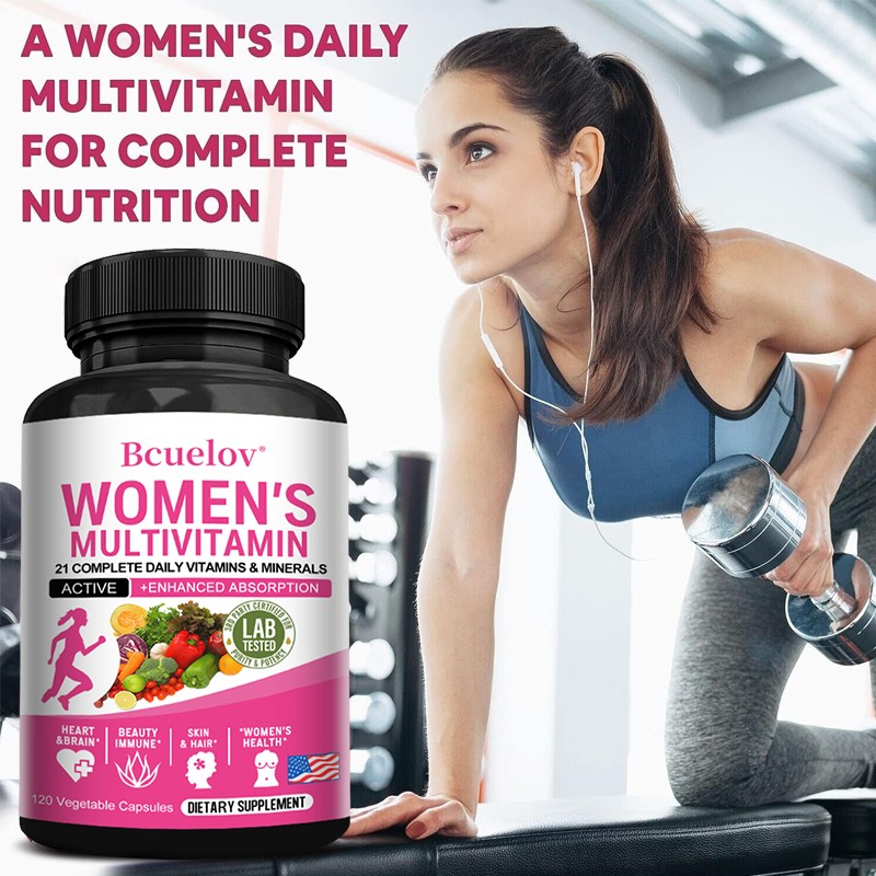 Multivitamin Women -Highest Potency Energy Supplement Immune Antioxidant support
