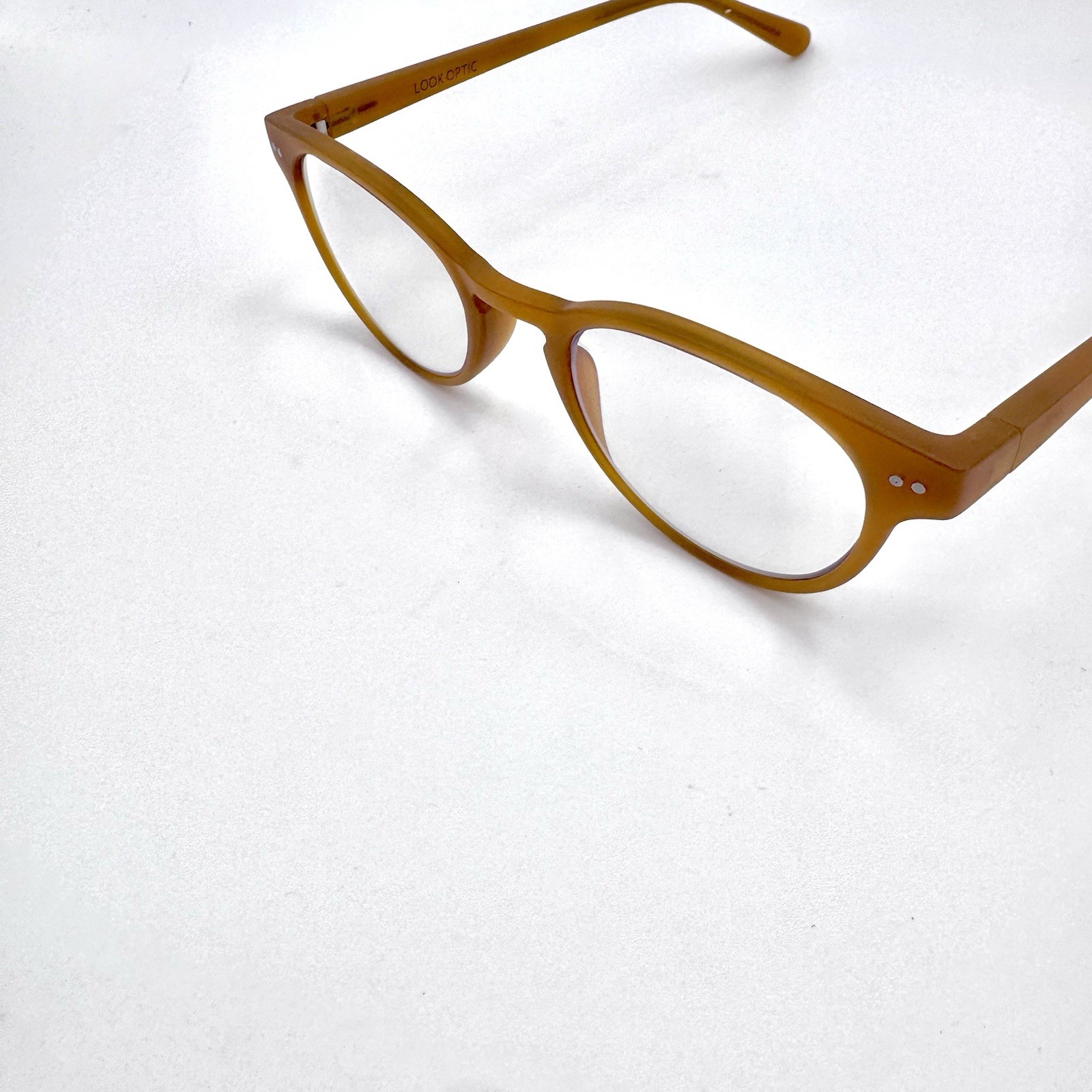 Look Optics Abbey Lk 10B/+1.00 47-20-145 Eyeglasses Color Honey Light Brown