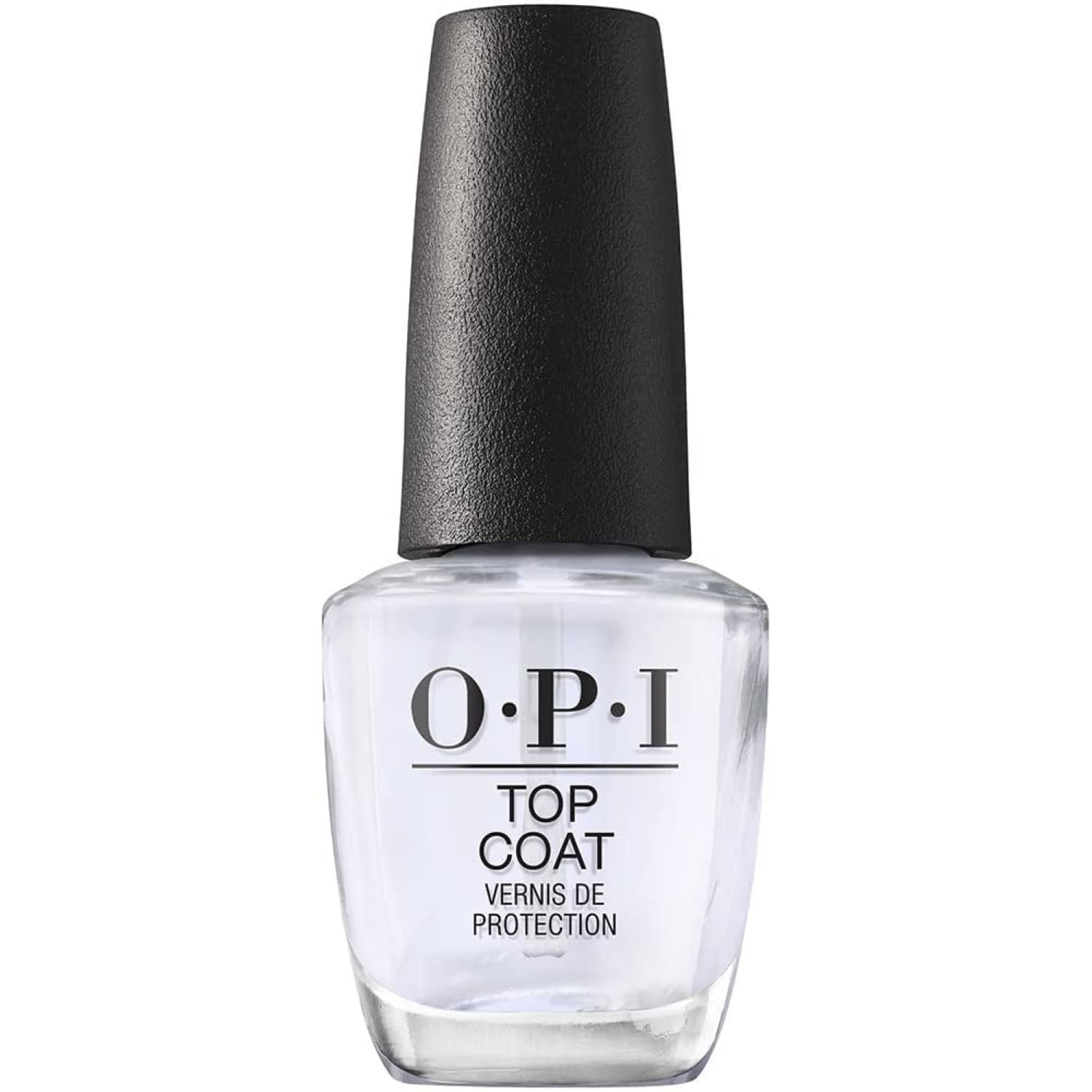 OPI Nail Lacquer Top Coat Classic, Quick Drying, High Shine 0.5OZ