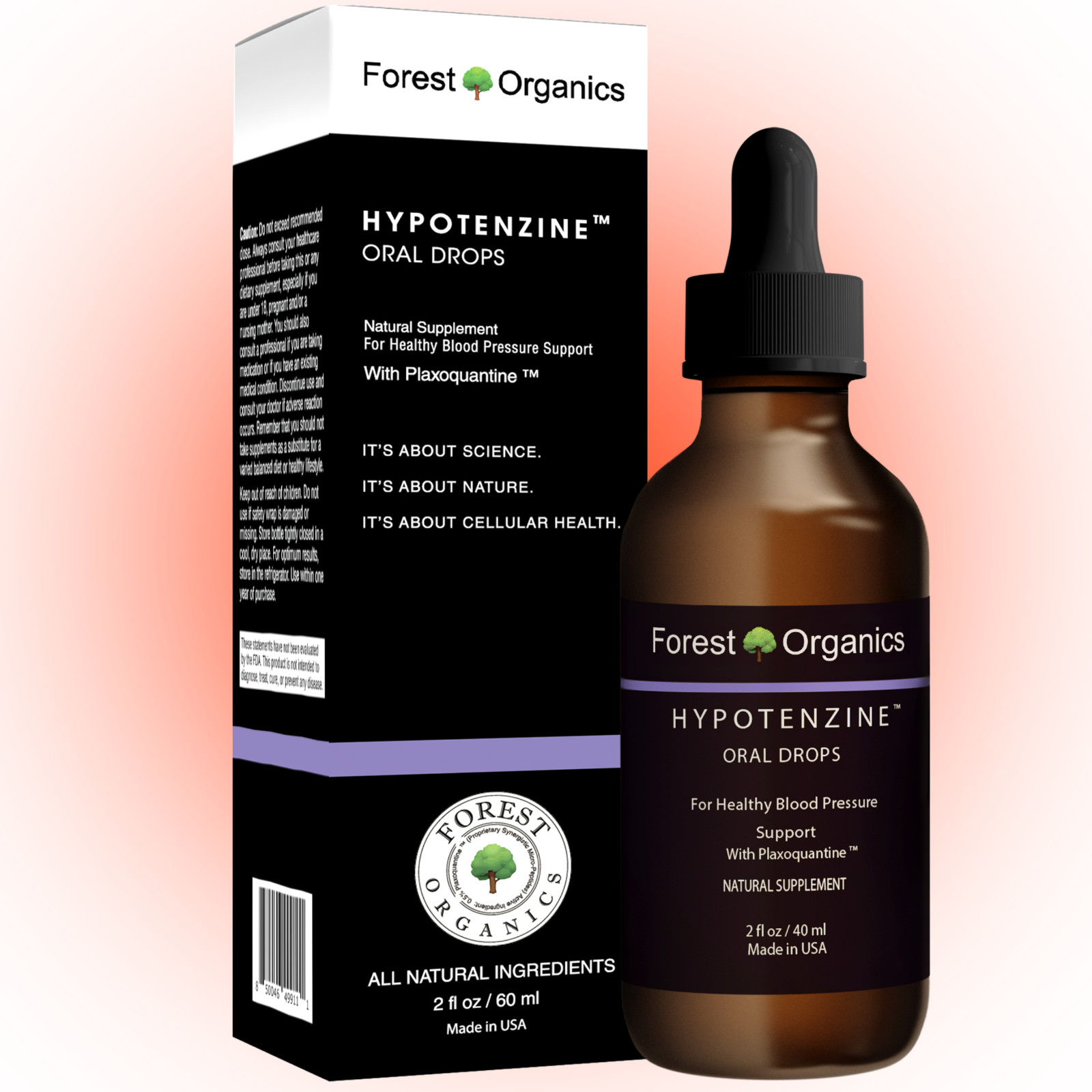 Cardiovascular Drops for Arterial Health, Circulatory System &Pressure Support