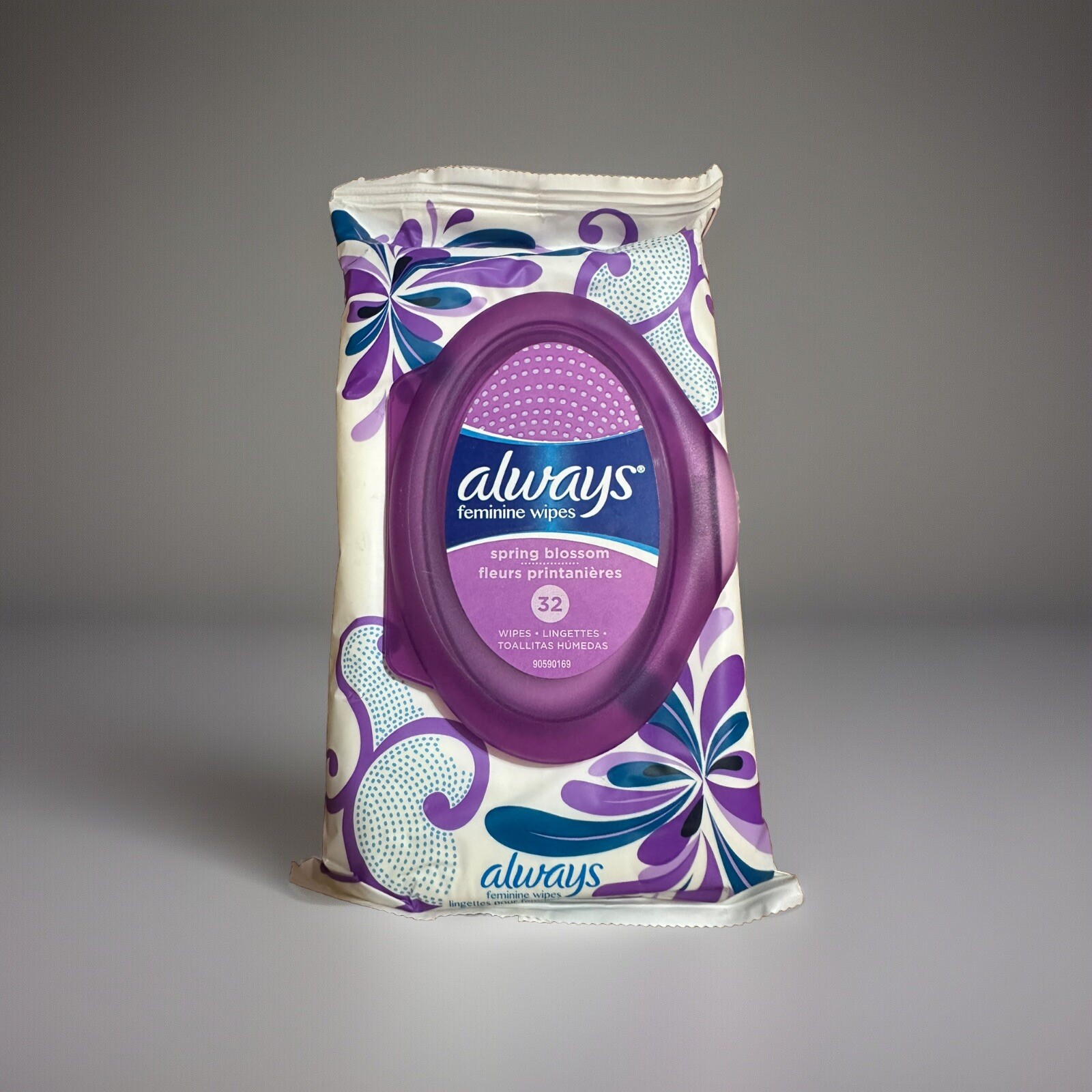 Always Feminine Wipes pH Balanced Fresh & Clean Scent Soft Pack Wipes-To-Go 32Ct