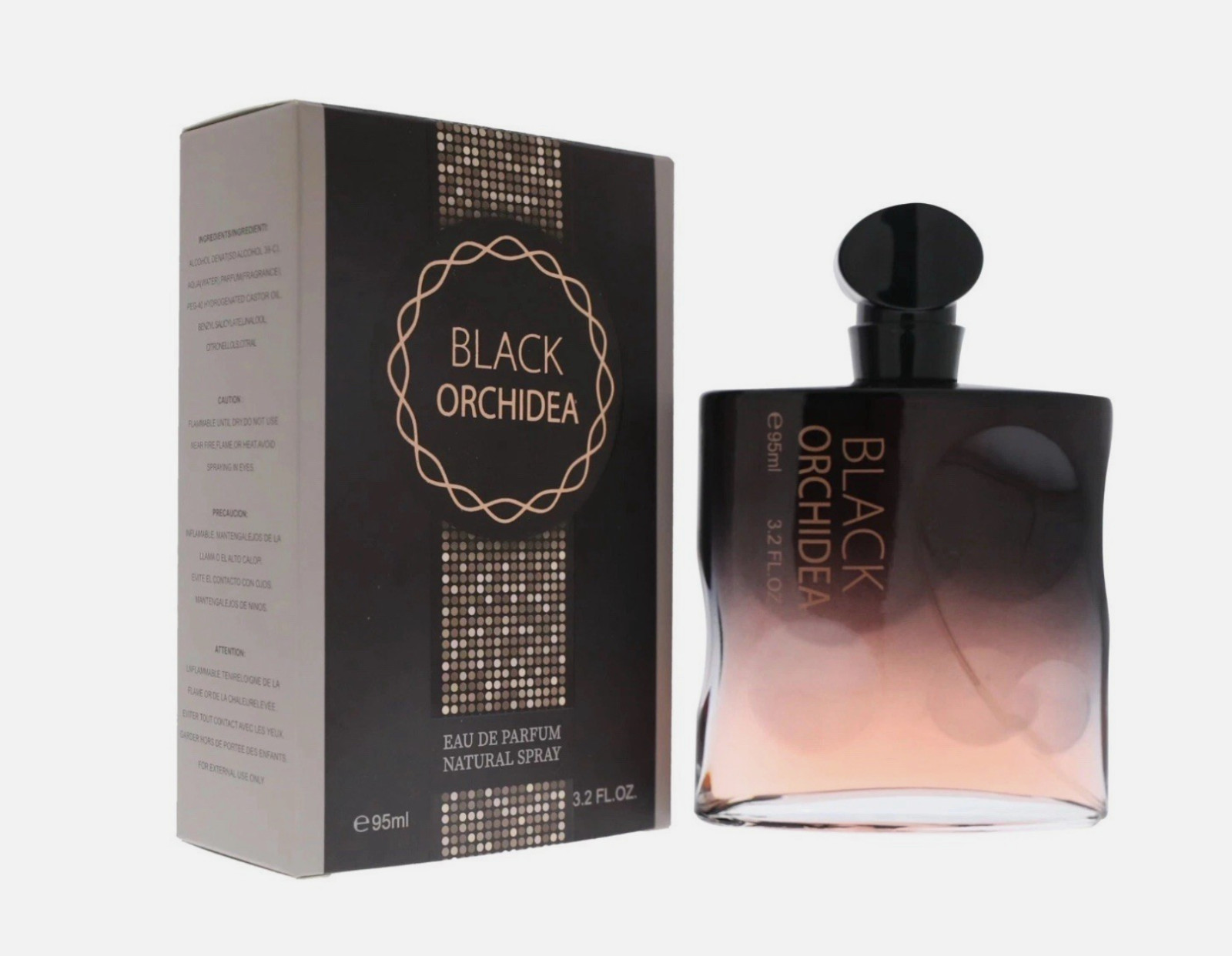 Black Orchidea by Royal Fragrance 3.2 Fl oz EDP Spray for Women