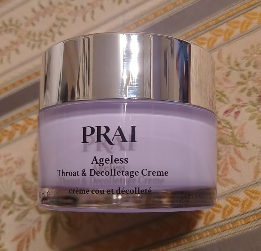 PRAI Ageless Throat & Decolletage Creme 1.7 oz/50 ml New!