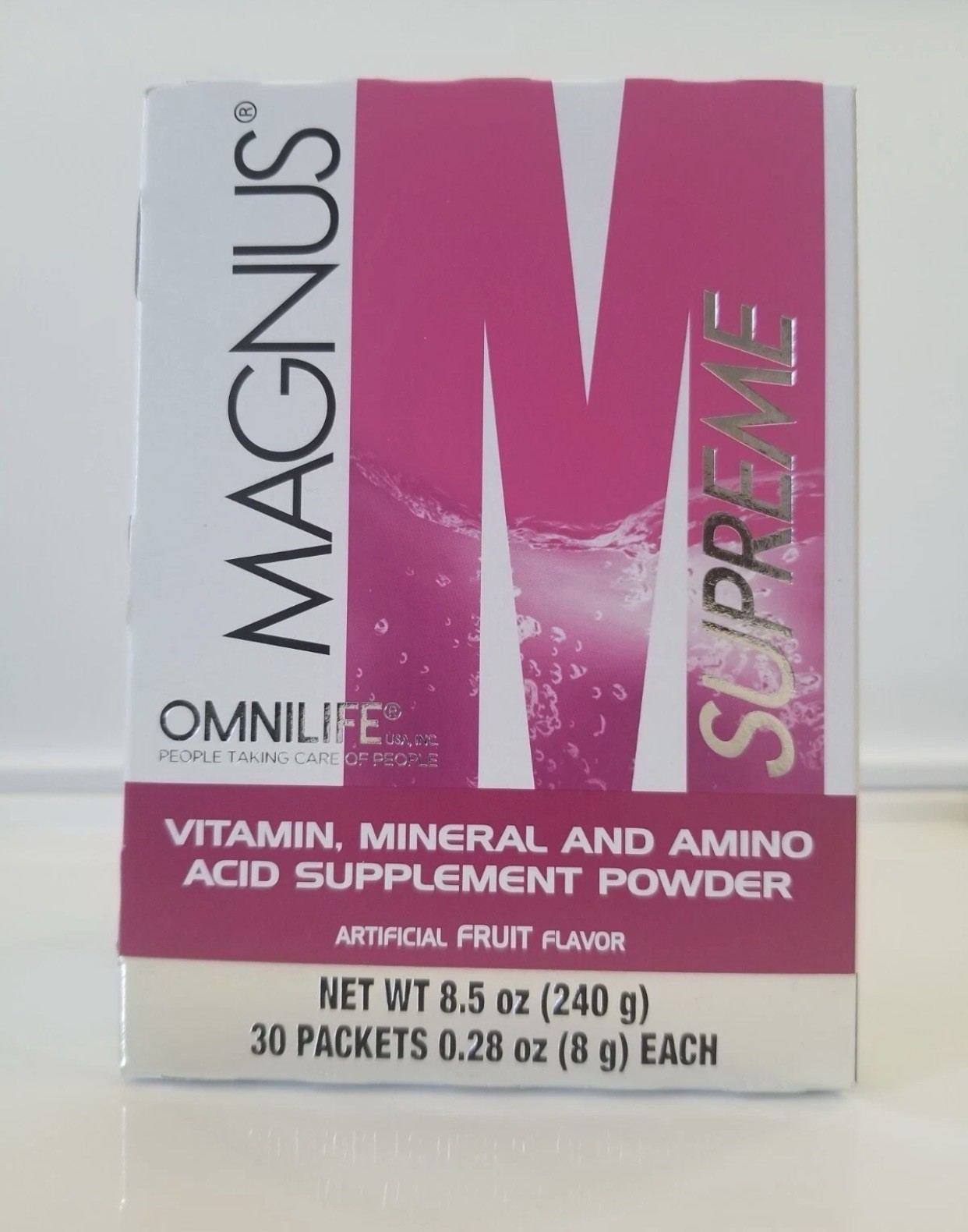 OML Magnus Supreme | OML | Energy & Brain Supplement | Box w/ 30 Packets