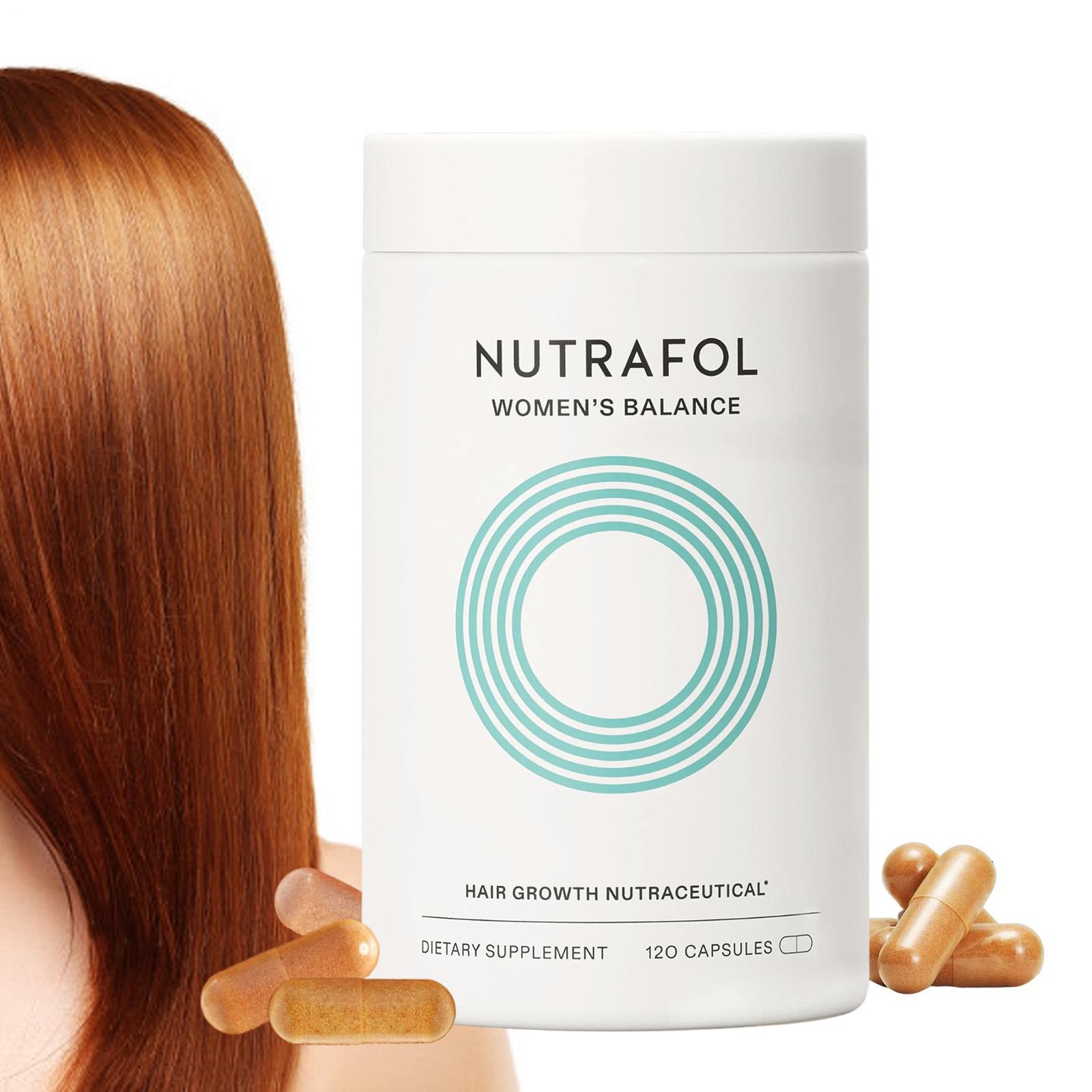 120 Capsules Women’s Balance Growth Hair Supplements Premium,Ages 45 And Up