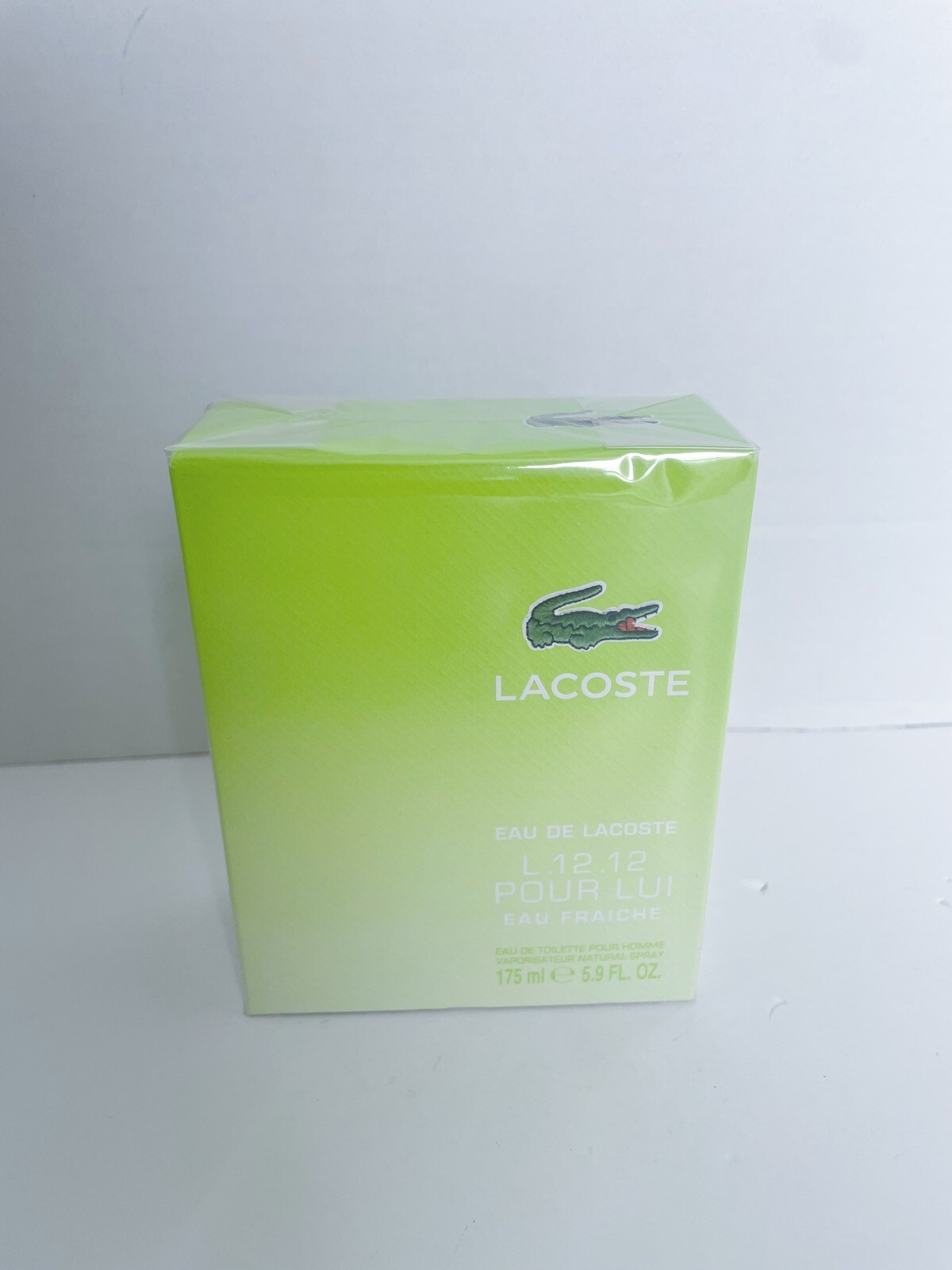 Lacoste L.12.12 Pour Lui Eau Fraiche 5.9 oz/175 ml Eau De Toilette Spray Men NIB