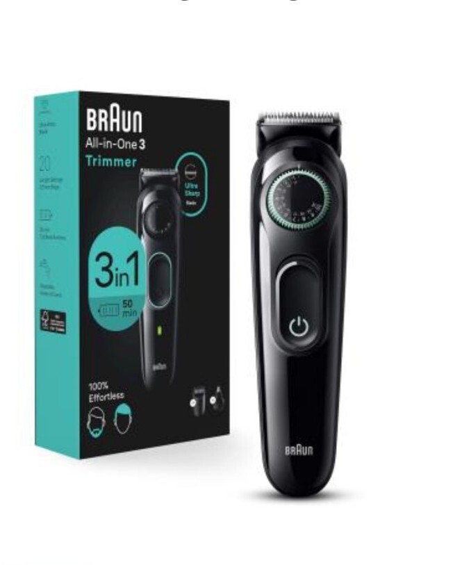 Braun All-in-One Style Kit Series 3 3430, 3-in-1 Trimmer