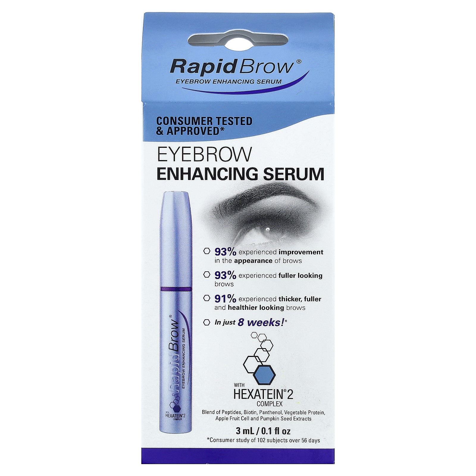 Eyebrow Enhancing Serum, 0.1 fl oz (3 ml)