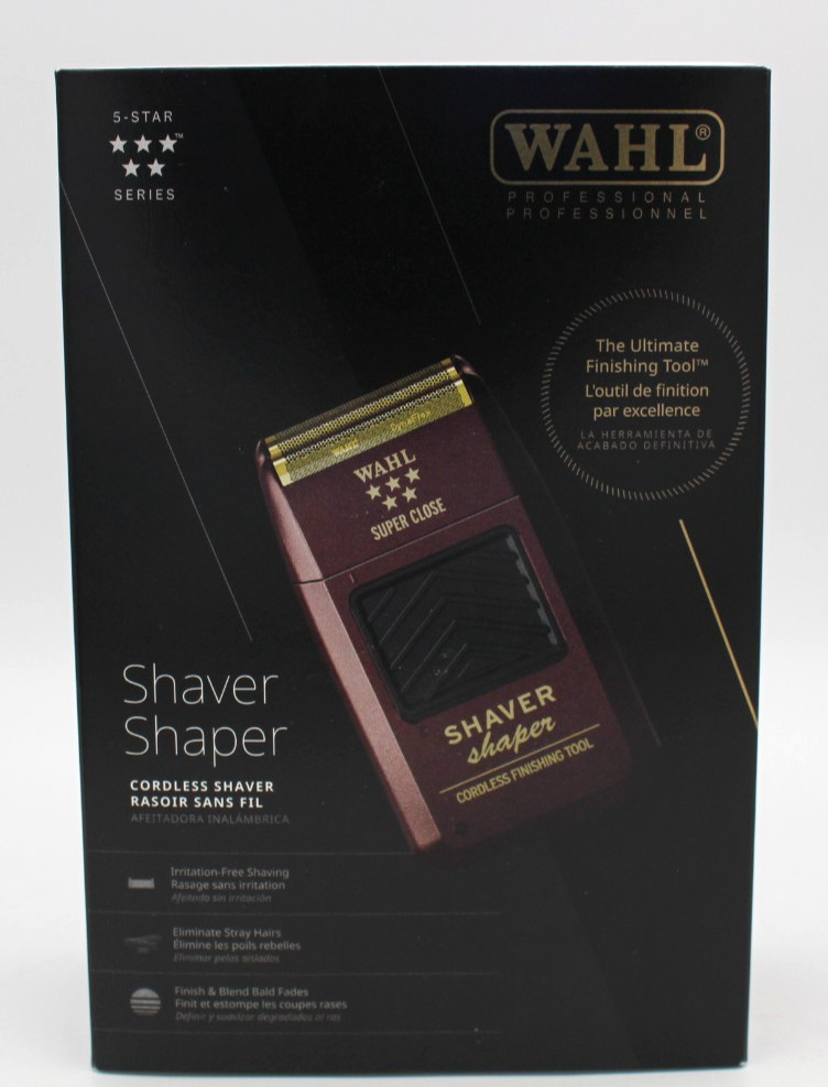 WAHL 5-Star Foil Shaver Shaper Cord / Cordless Bump Free – NEW