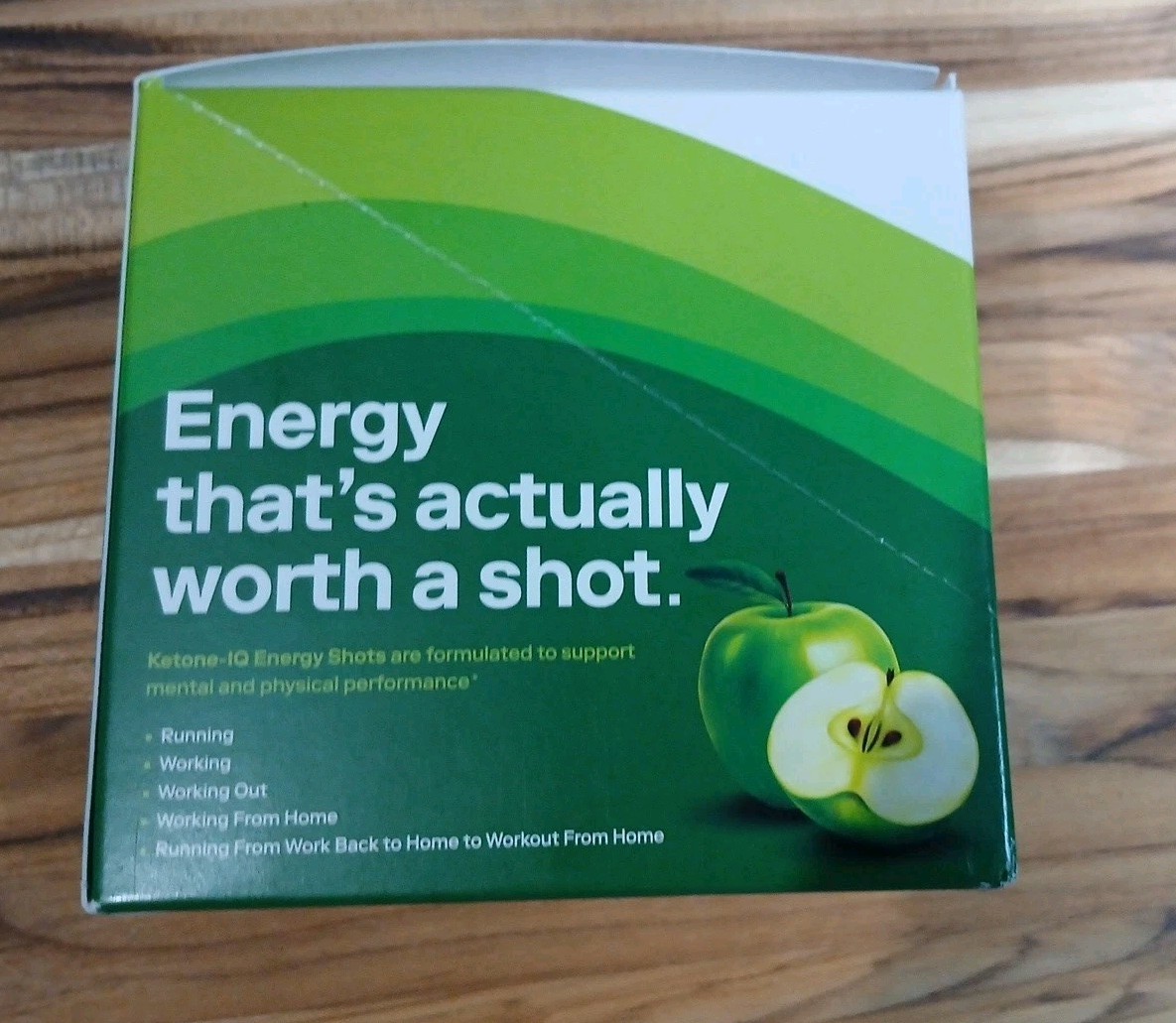 Energy Shot, Green Apple, 6 Bottles, 2 fl oz (59 ml) Each exp 11/27