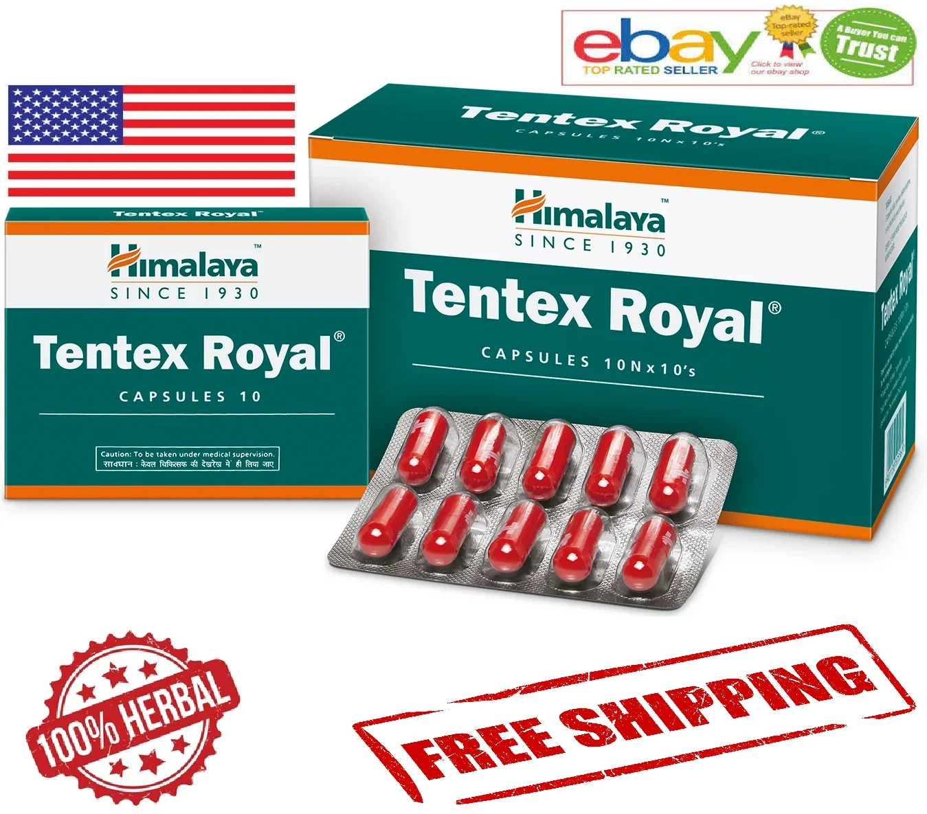 TENTEX ROYAL Himalaya With Long Expiry & Free Shipping