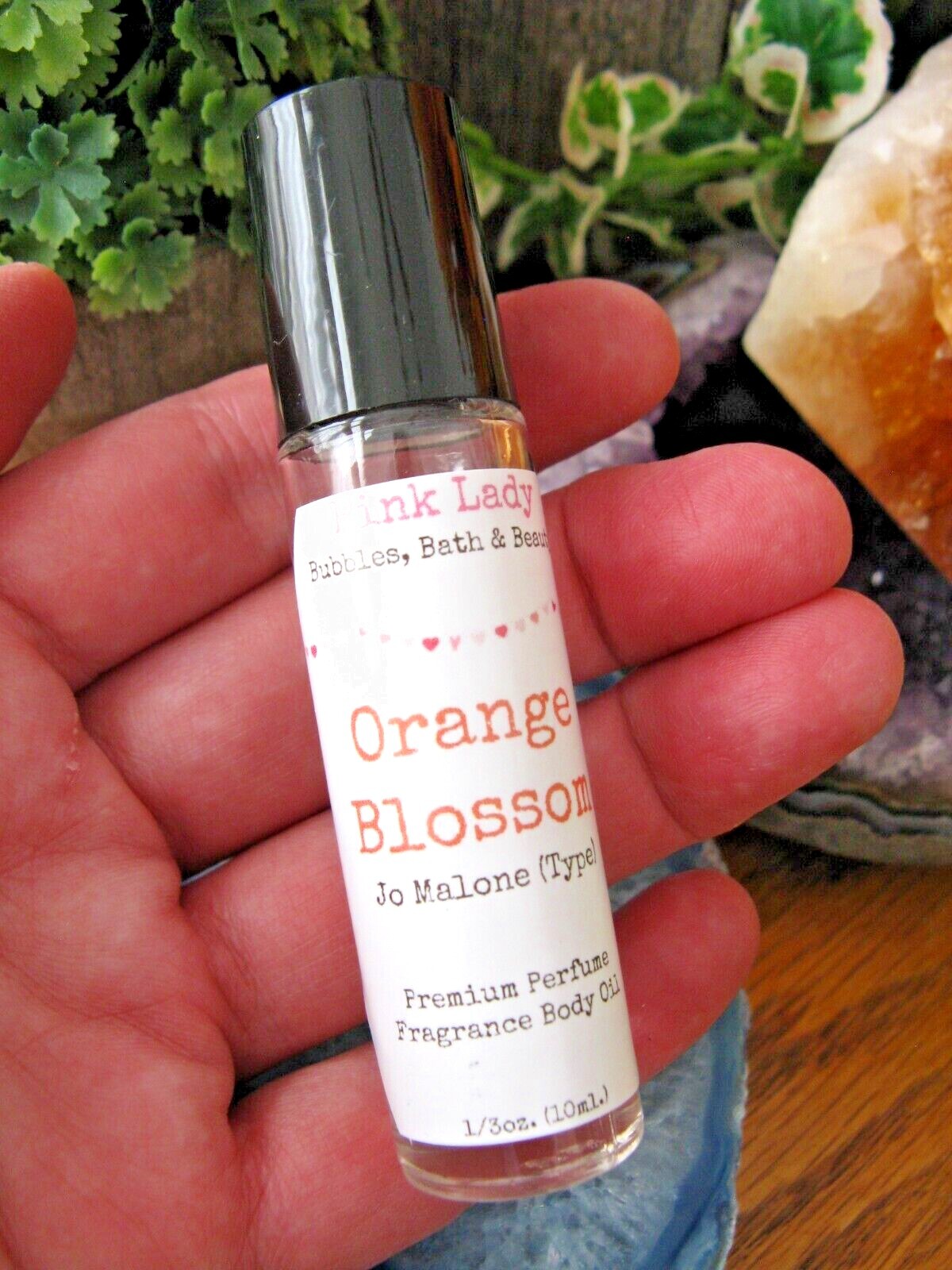 New Orange Blossom Type Premium Fragrance Body Oil Roller Ball Bottle – 1/3oz