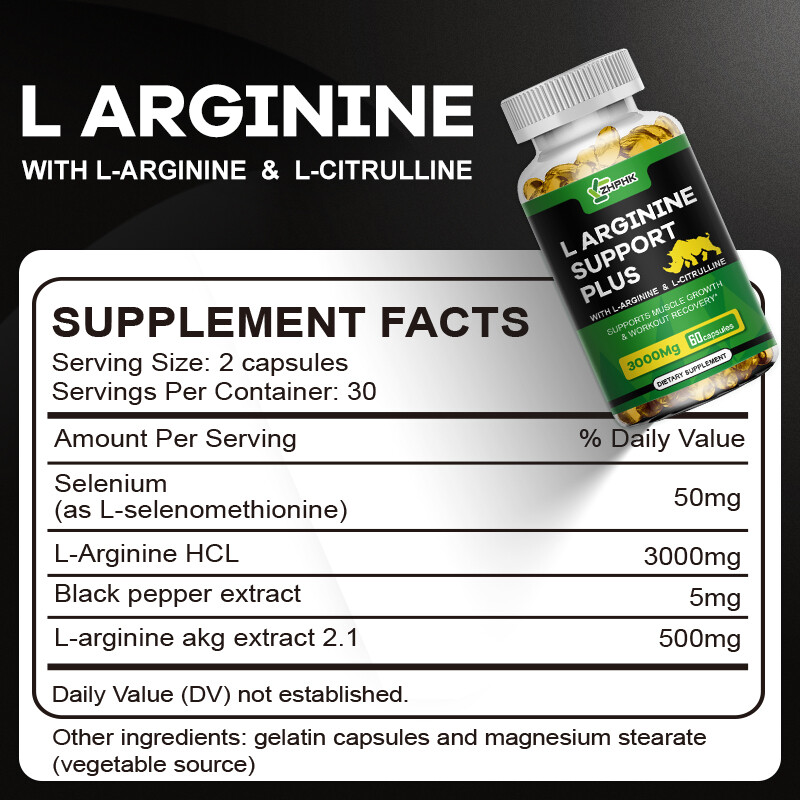 Nitric Oxide Booster Supplement for Blood Circulation and Flow,Endurance/Energy