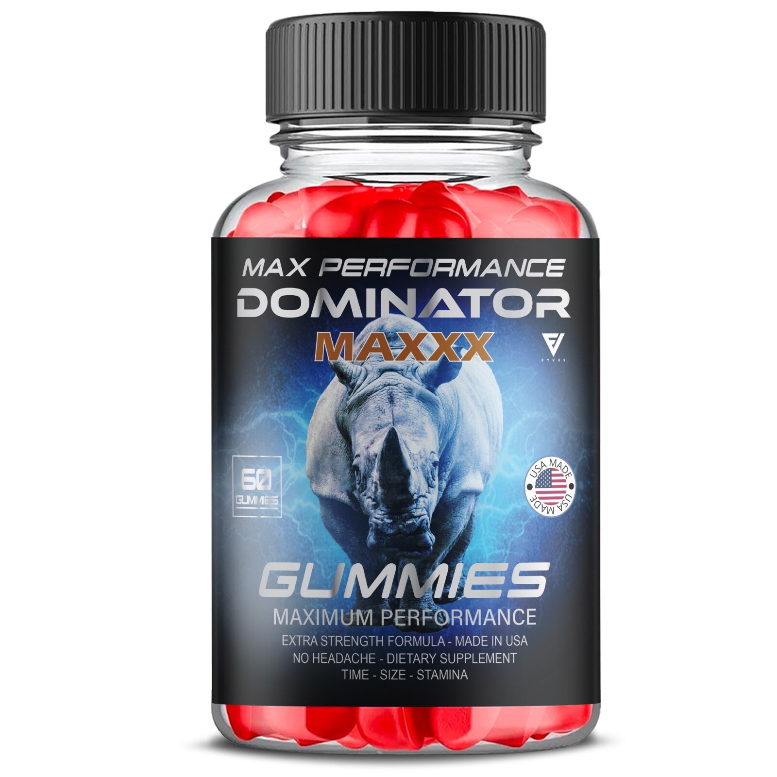 Dominator Maxx Gummies DominatorMaxx Supplement (60 Gummies)