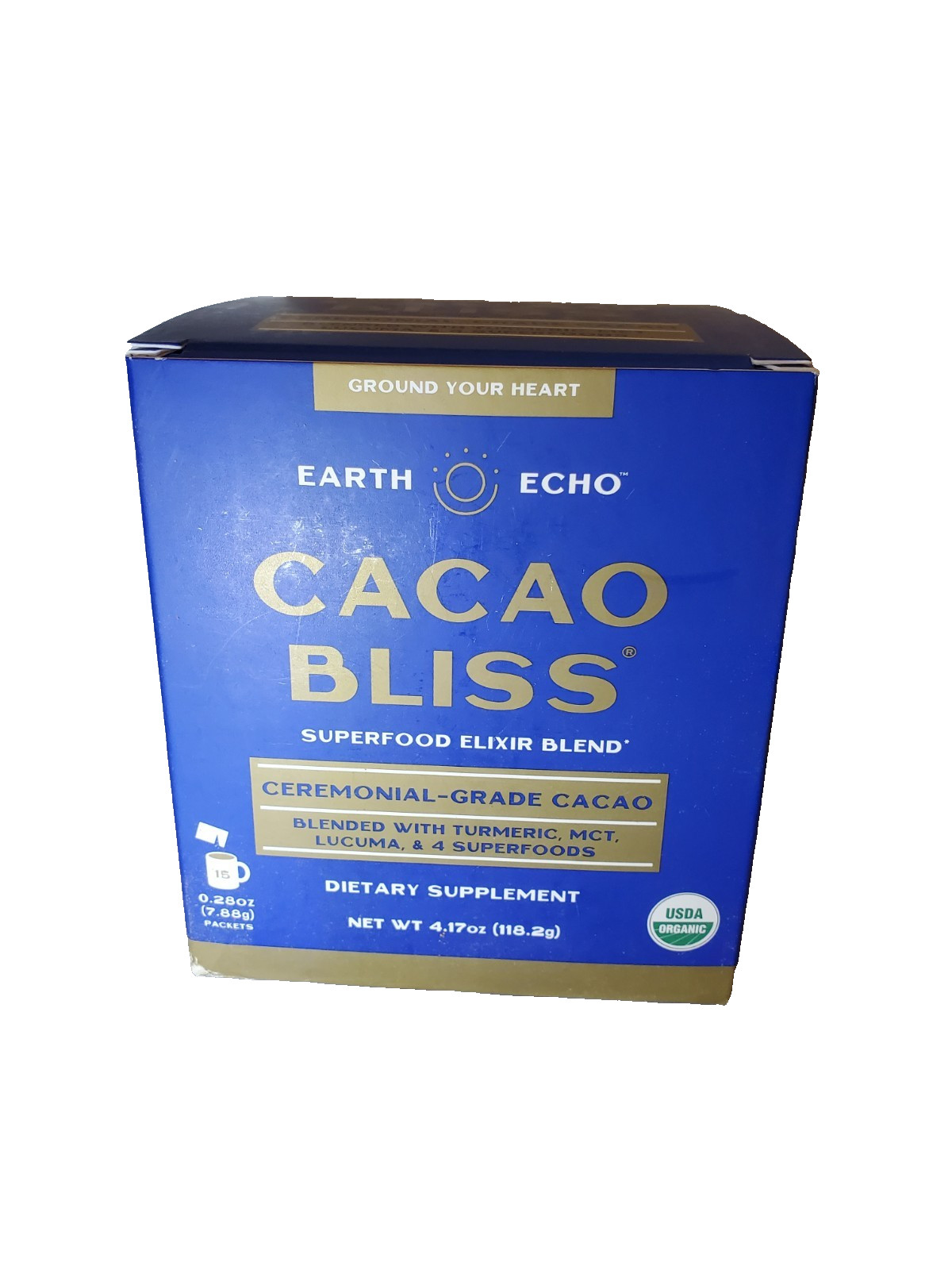 Cacao Bliss Organic Raw Powder 15 Packets