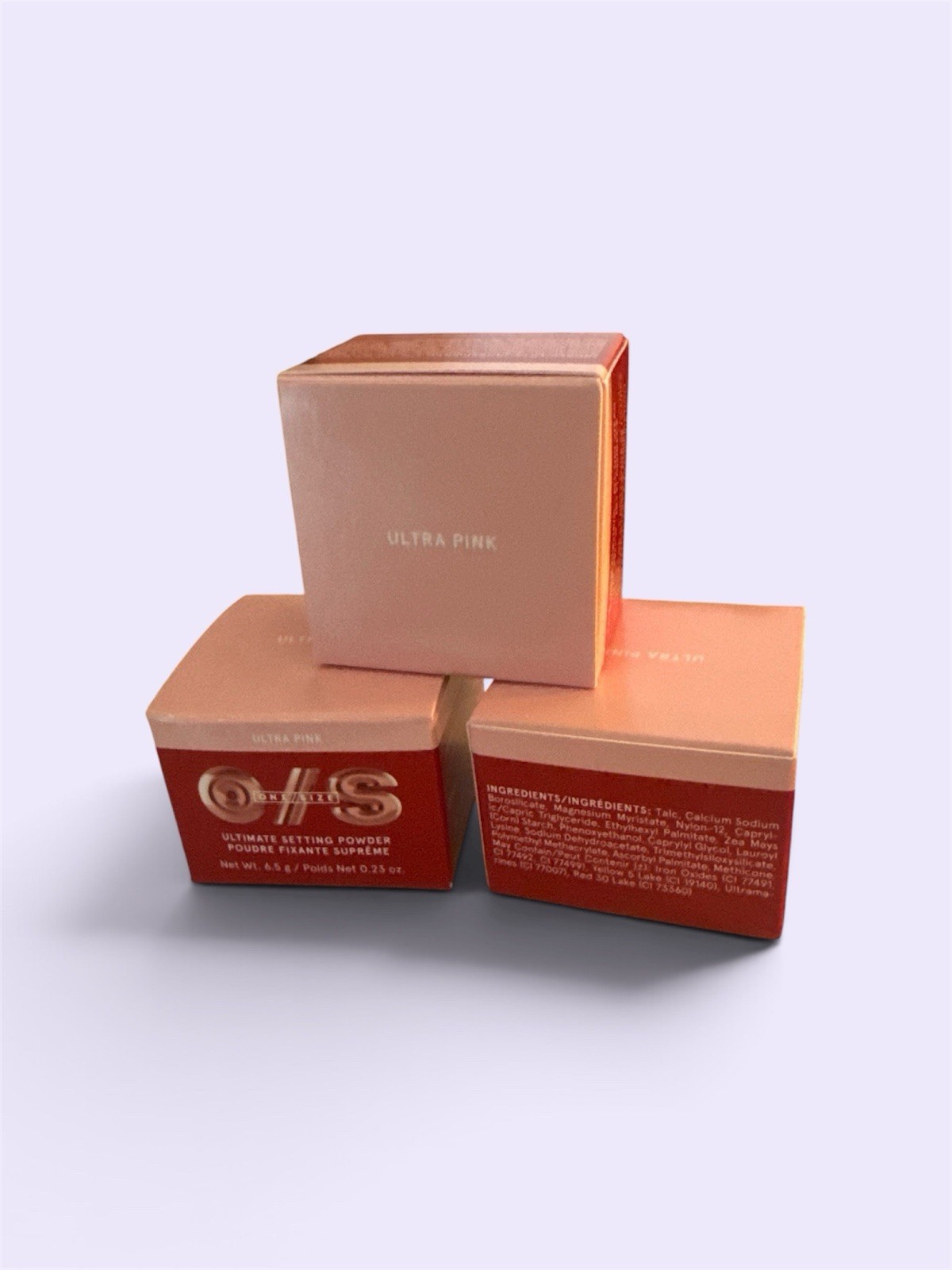 One Size Ultimate Loose Setting Powder Ultra Pink 0.23 oz / 6.5g