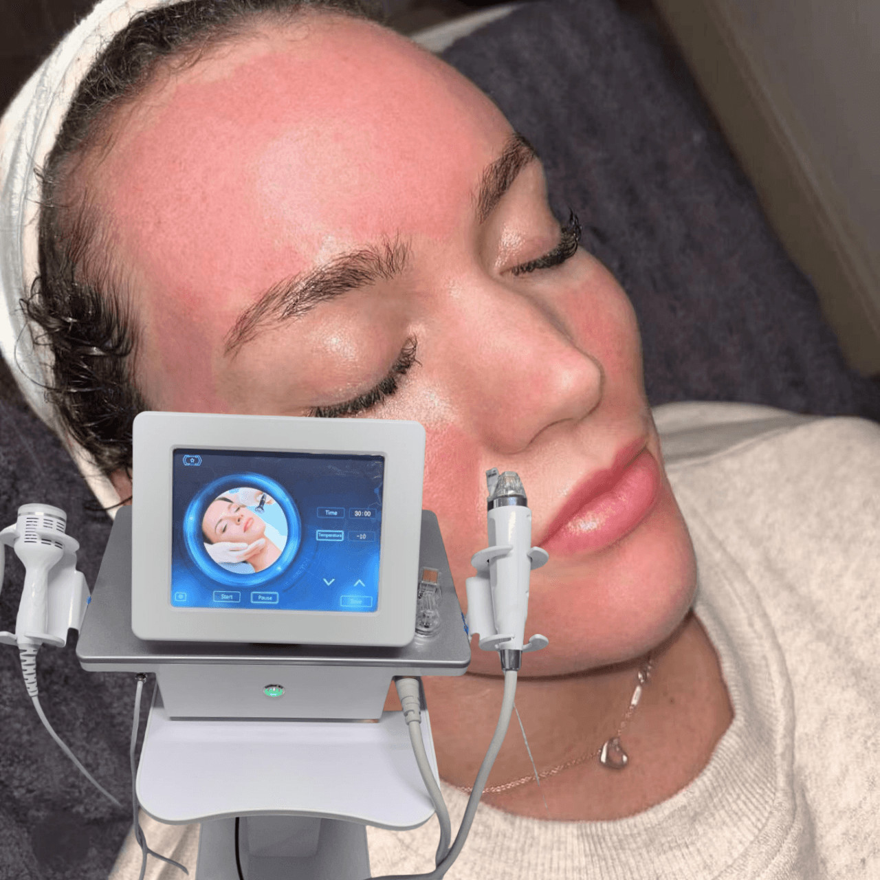 2in1 Micro-n-eedle Machine Cold Hammer Anti Scars Spot Skin Smoothing Beauty