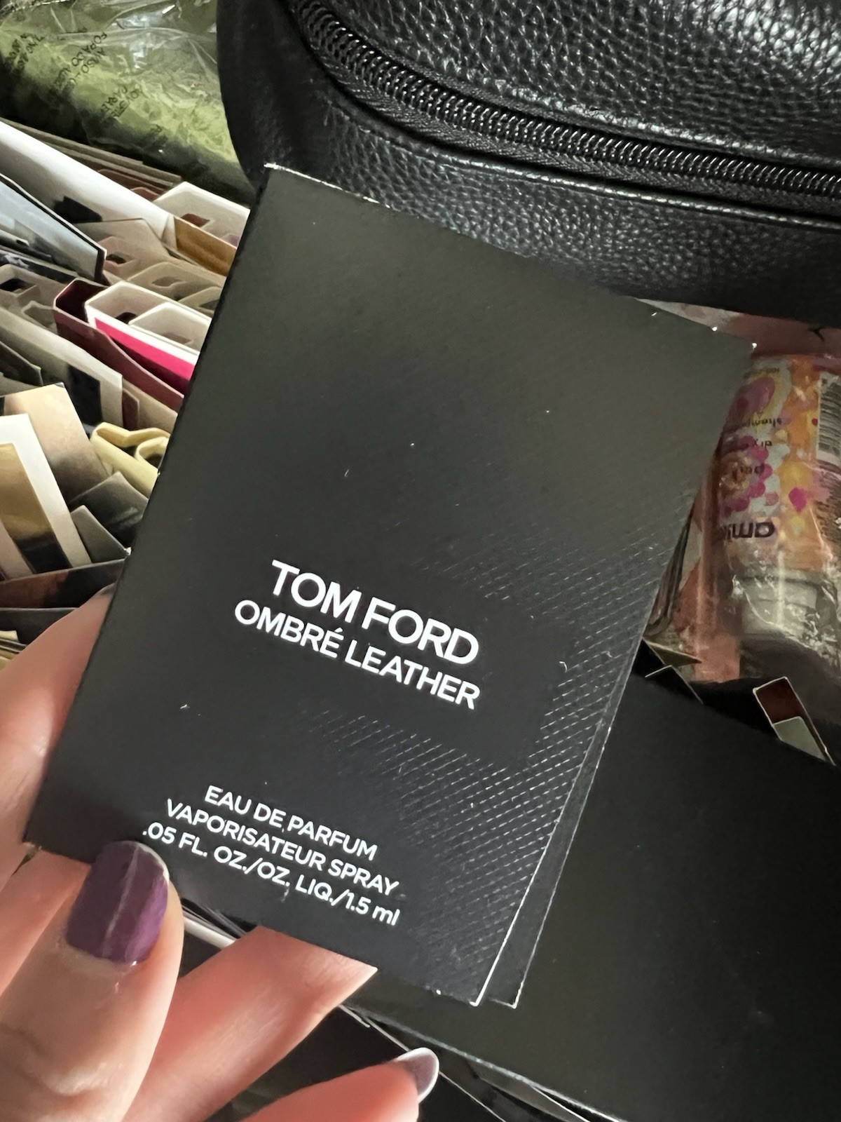 Tom Ford Ombre Leather Men’s Eau De Parfum – 0.5 fl oz Sample Size