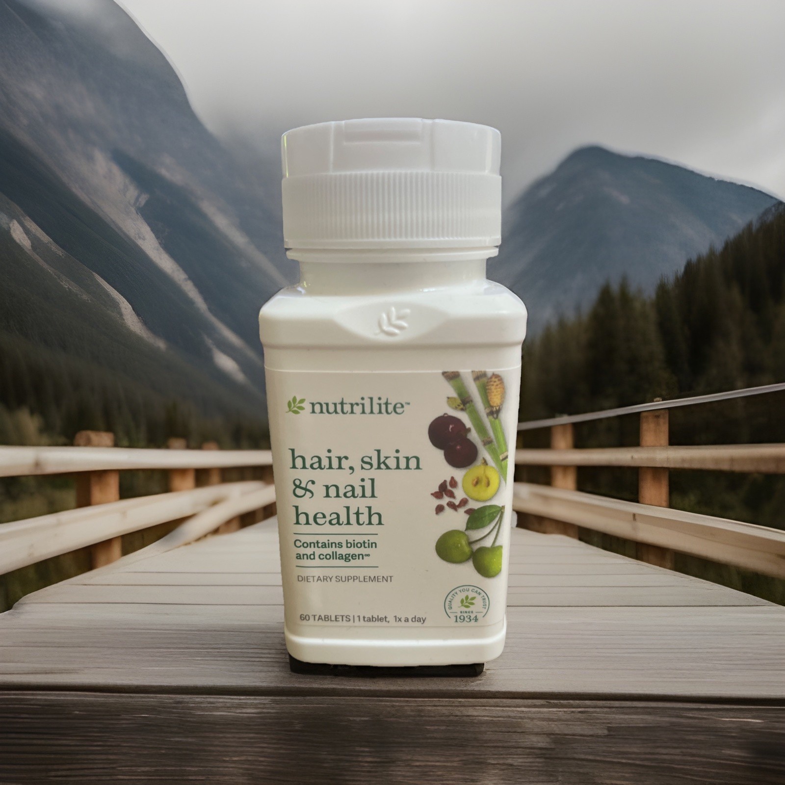 DISCOUNT – FREE SHIPPING – Amway Nutrilite, Hair, Skin And Nail Health, 60 Days