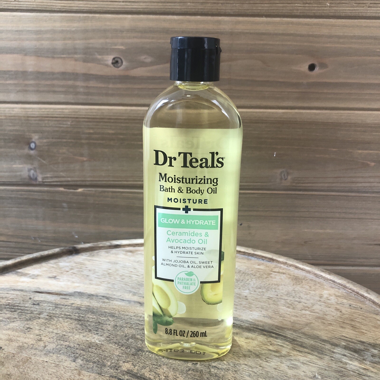Dr Teal’s Moisturizing Bath & Body Oil + Glow & Hydrate Ceramides & Avocado Oil