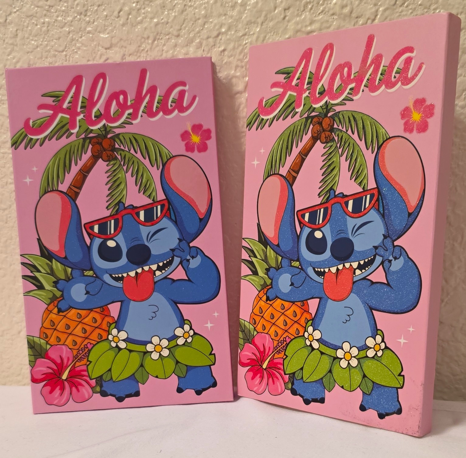 Aloha Eyeshadow Palette Pink/Orange/Brown/Beige/Gold Glitter/Shimmer 24M 12/2030