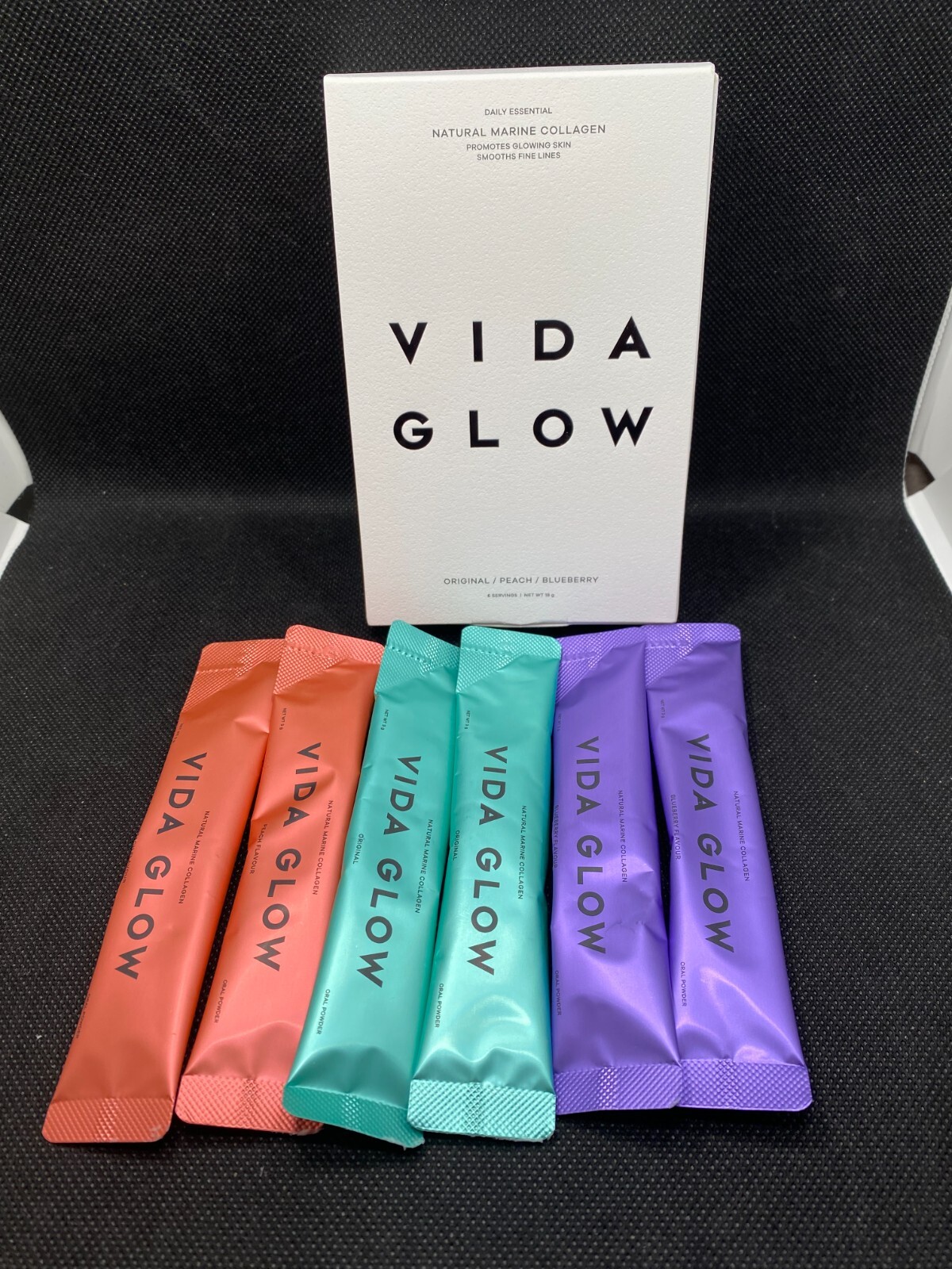 Vida Glow Daily Essential Natural Marine Collagen 6 X 3G exp: 5/2025