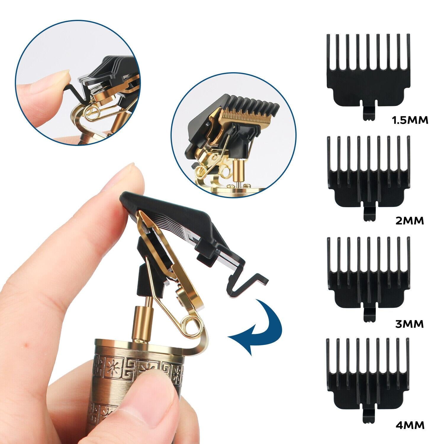 Professional Beard Trimmer Clipper Cordless Electric Shaver With USB Charging US