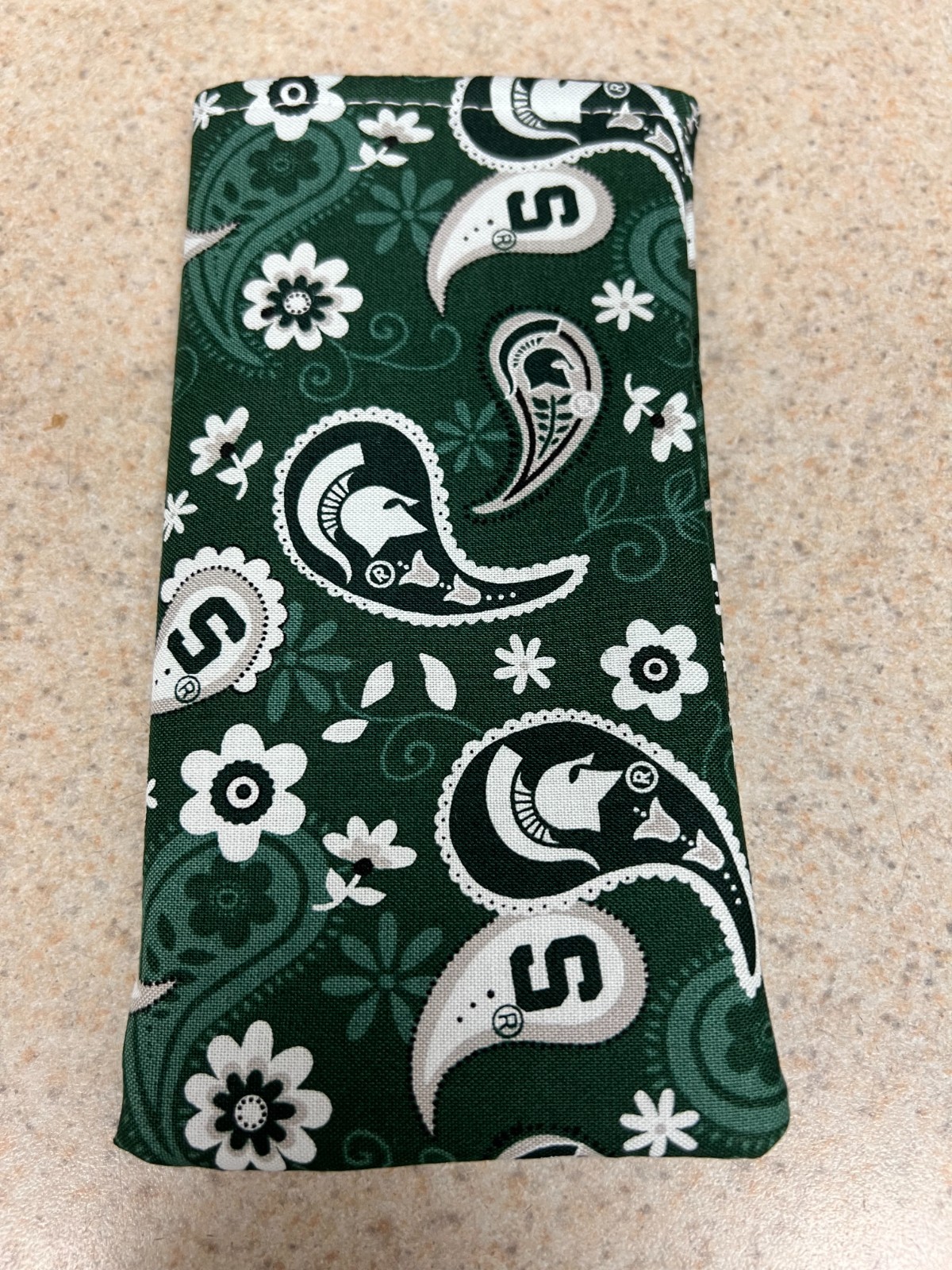 Eyeglass / Sunglass Soft Fabric Case – Michigan State University – Go Spartans