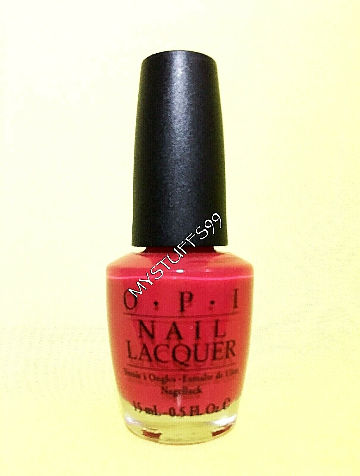 OPI Nail Lacquer “NL A47 RED HOT AYERS ROCK” AUSTRALIA COLLECTION 2007 HTF NEW!!