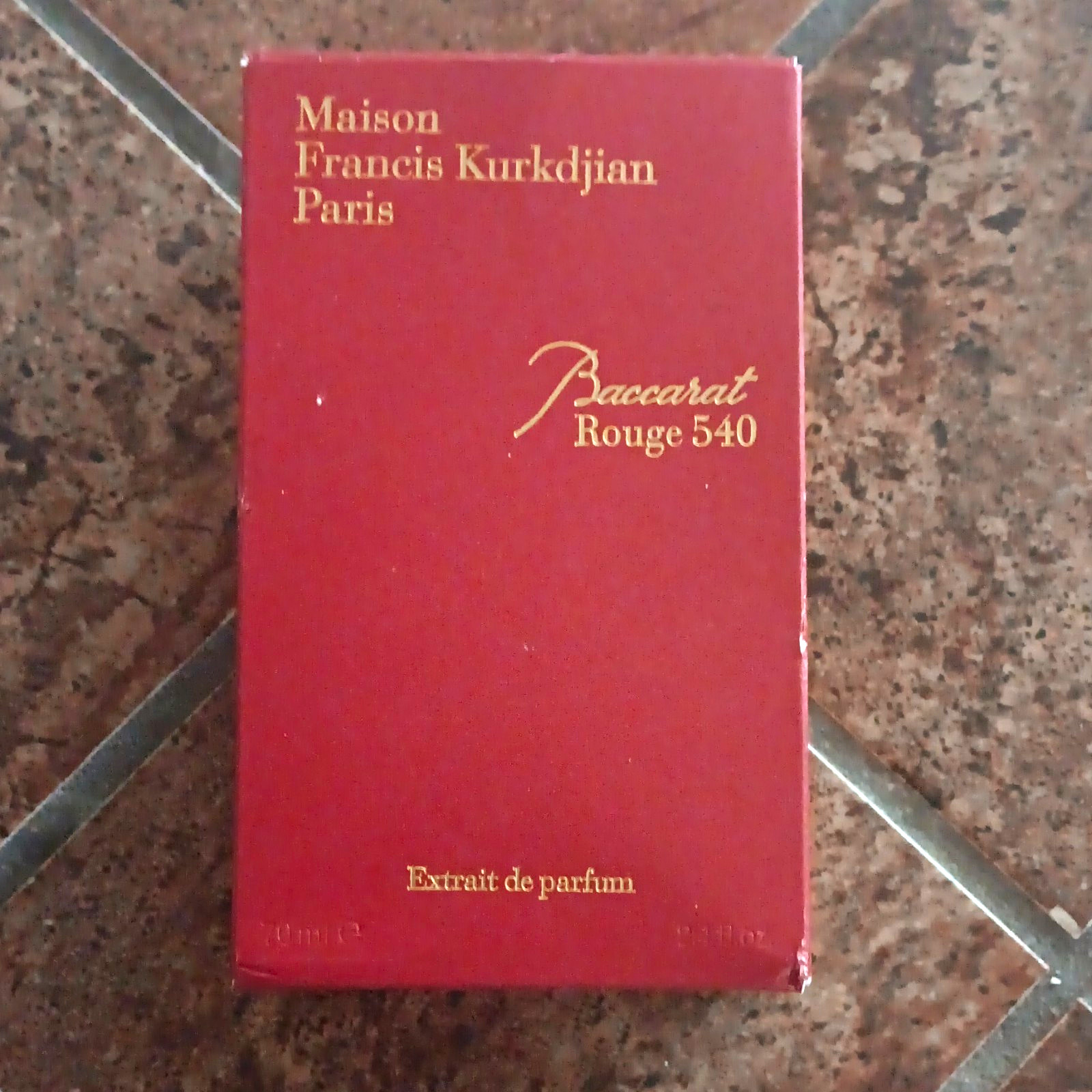 Maison Francis Kurkdjian Paris Baccarat Rouge 540 Extrait Spray 70 ml